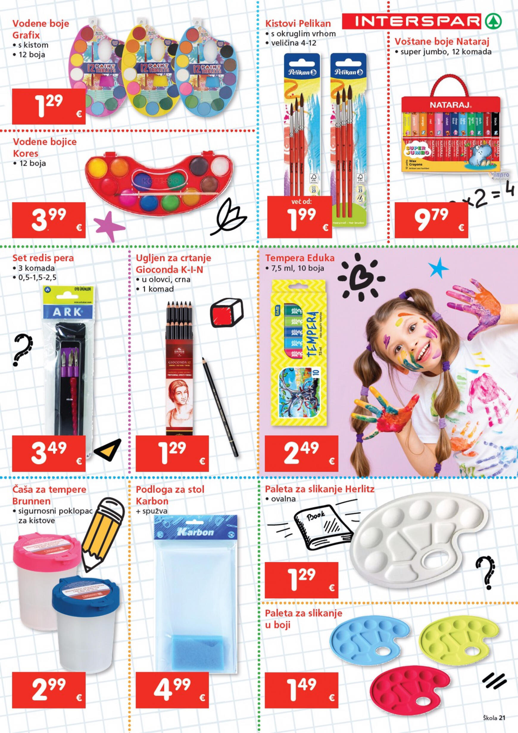 spar - Novi katalog INTERSPAR - Škola 24.07. - 17.09. - page: 21