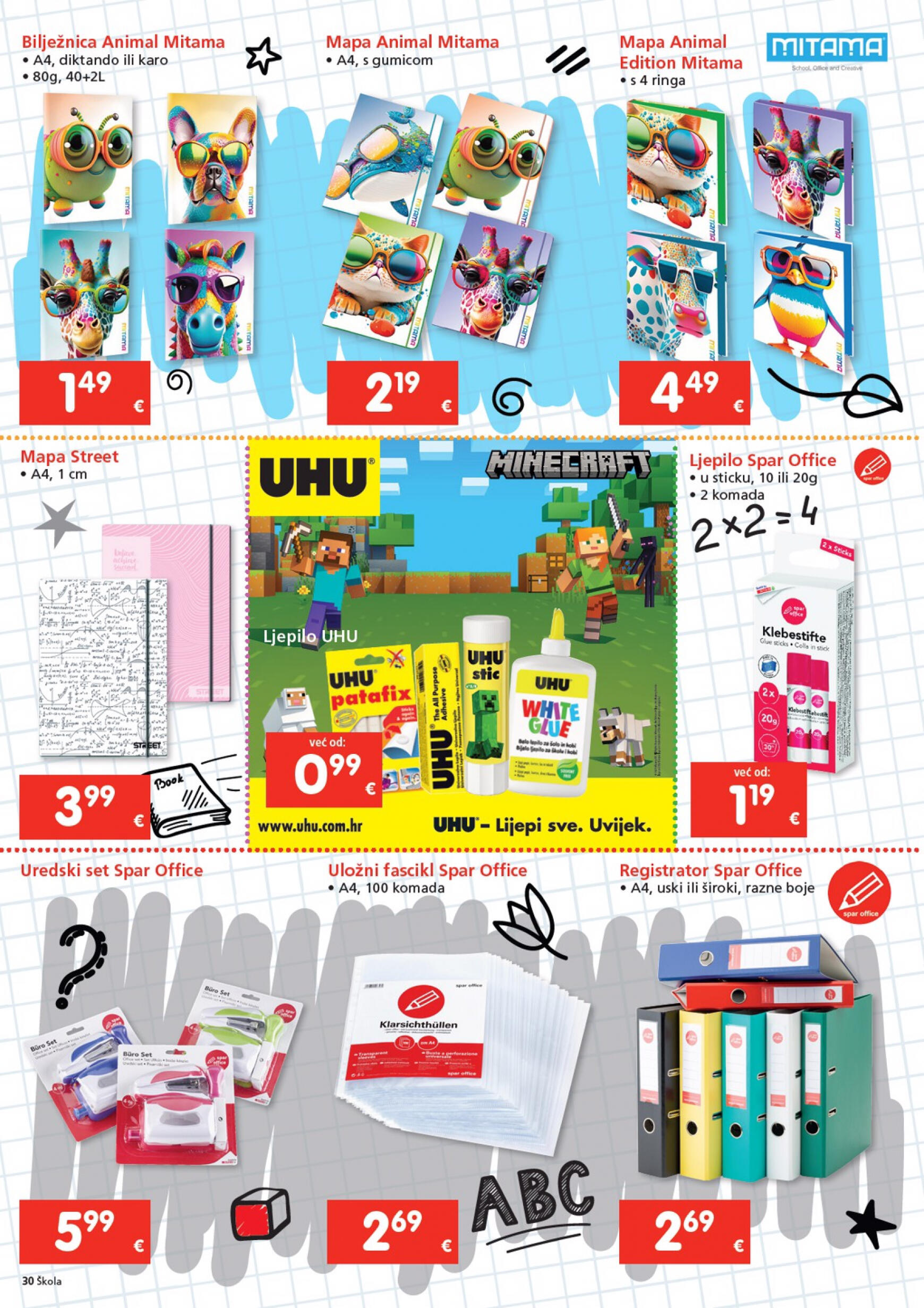 spar - Novi katalog INTERSPAR - Škola 24.07. - 17.09. - page: 30