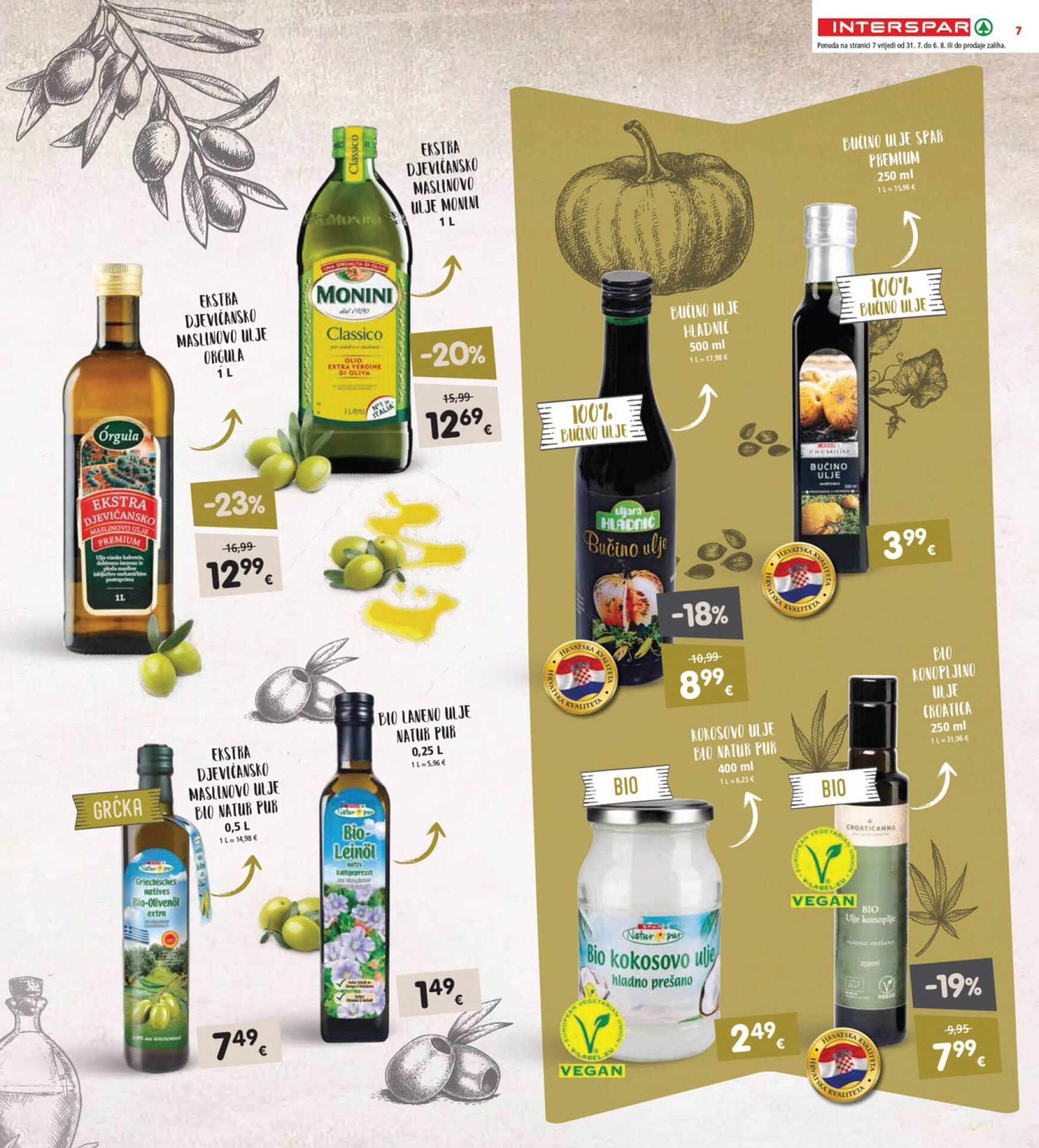 spar - Novi katalog INTERSPAR 31.07. - 06.08. - page: 7