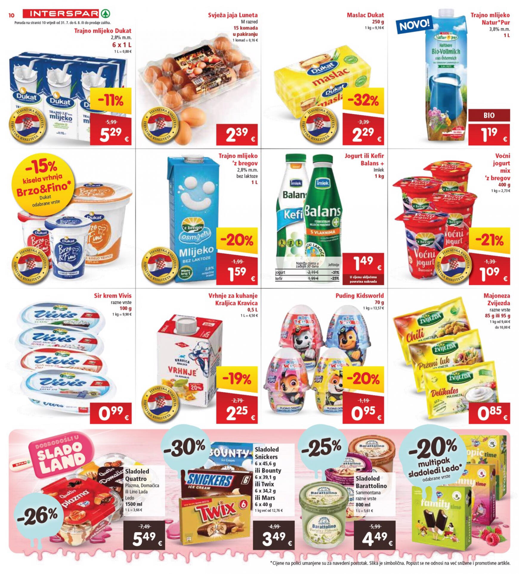 spar - Novi katalog INTERSPAR 31.07. - 06.08. - page: 10