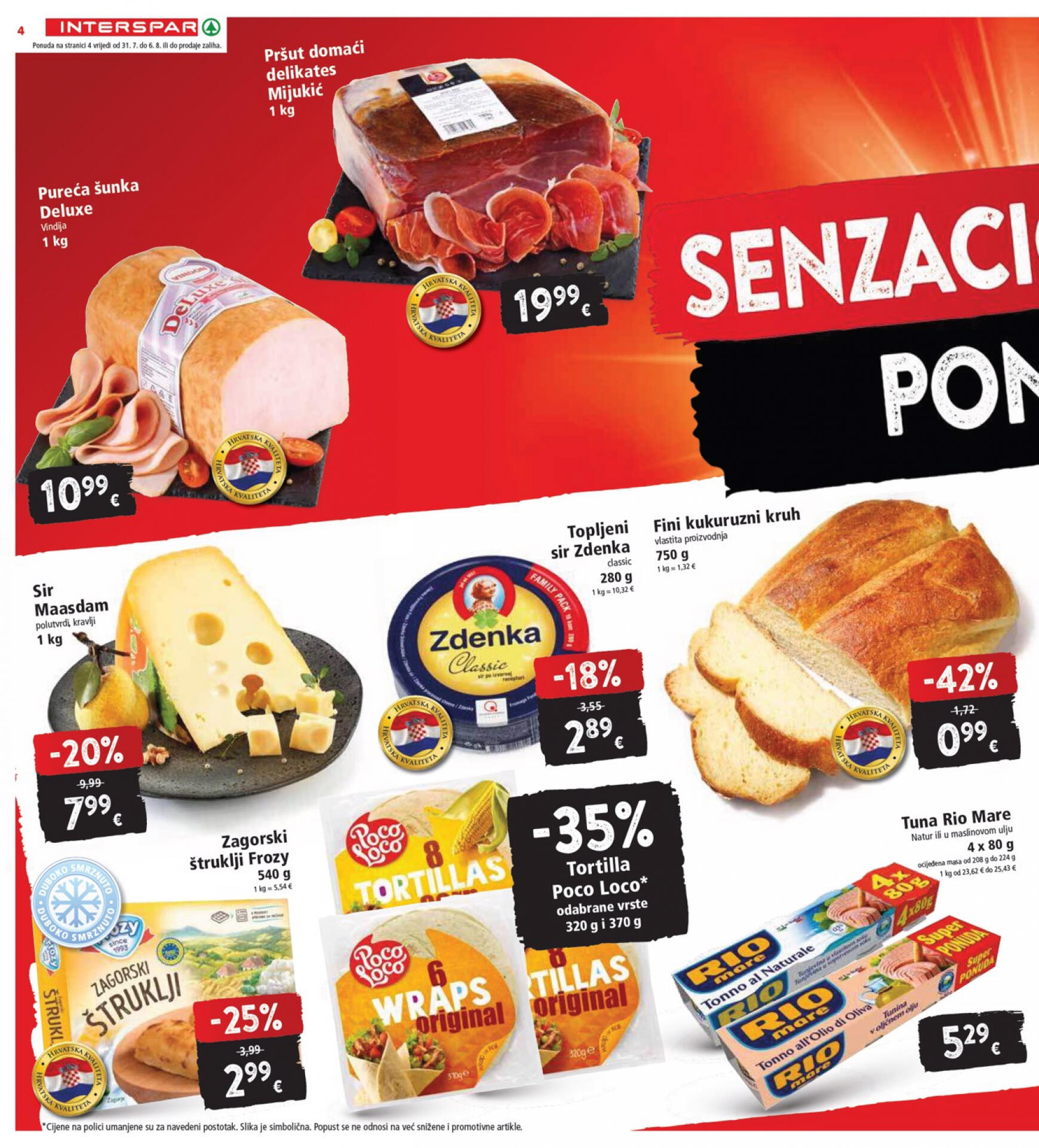 spar - Novi katalog INTERSPAR 31.07. - 06.08. - page: 4