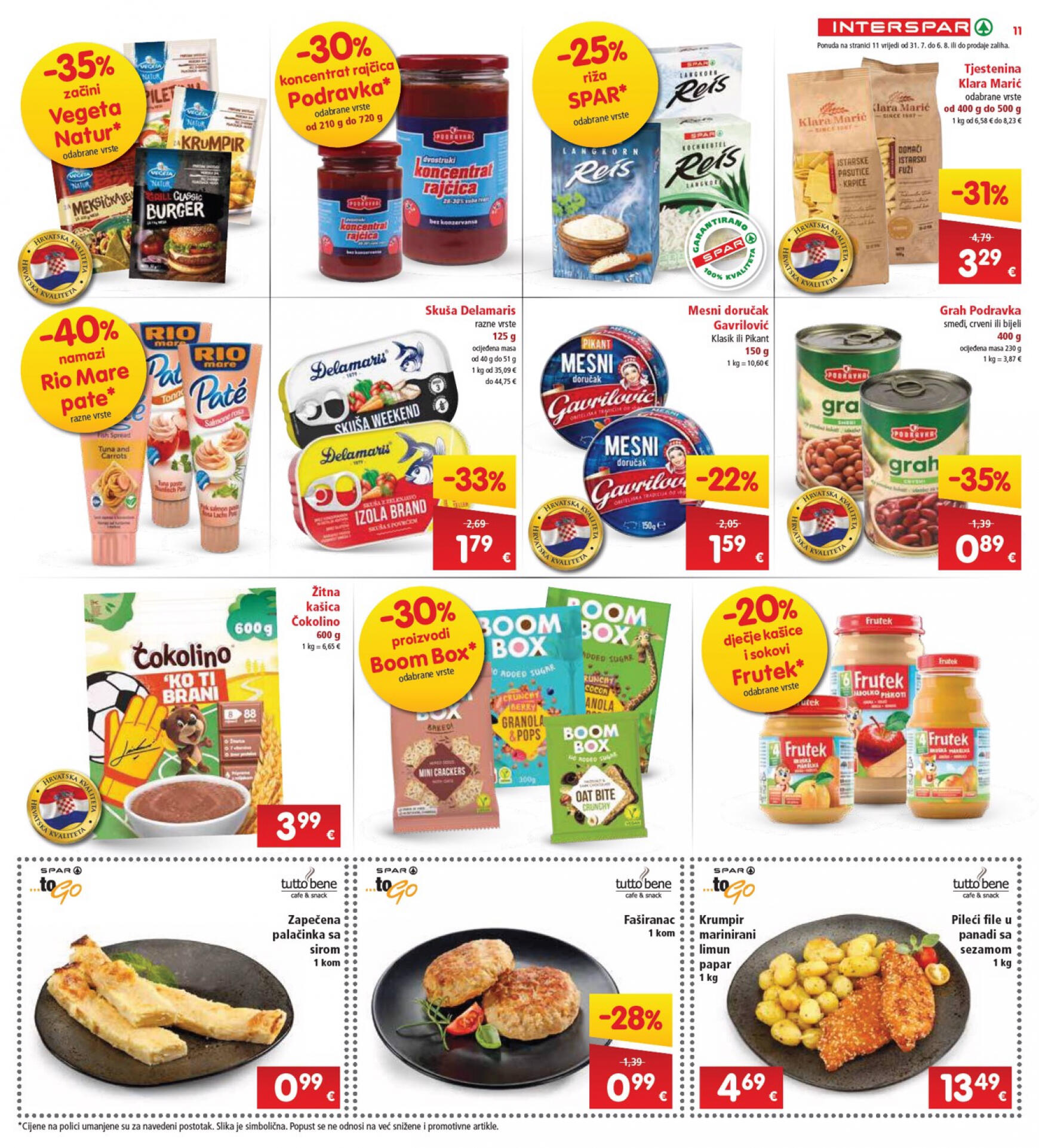 spar - Novi katalog INTERSPAR 31.07. - 06.08. - page: 11