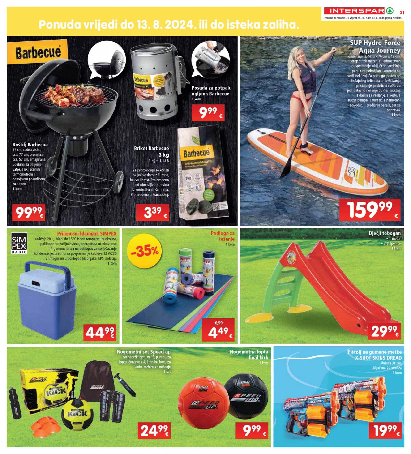 spar - Novi katalog INTERSPAR 31.07. - 06.08. - page: 21