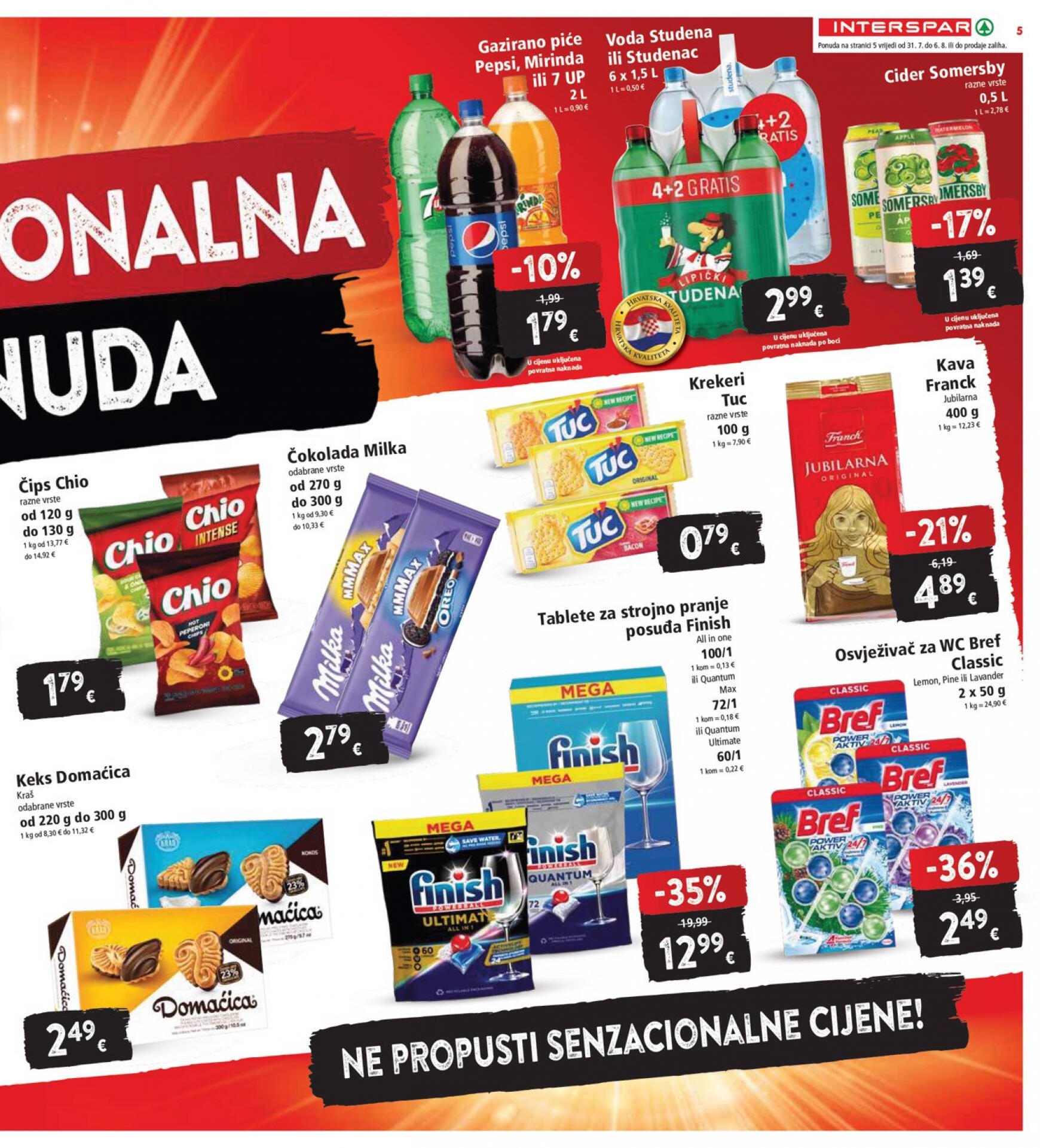 spar - Novi katalog INTERSPAR 31.07. - 06.08. - page: 5