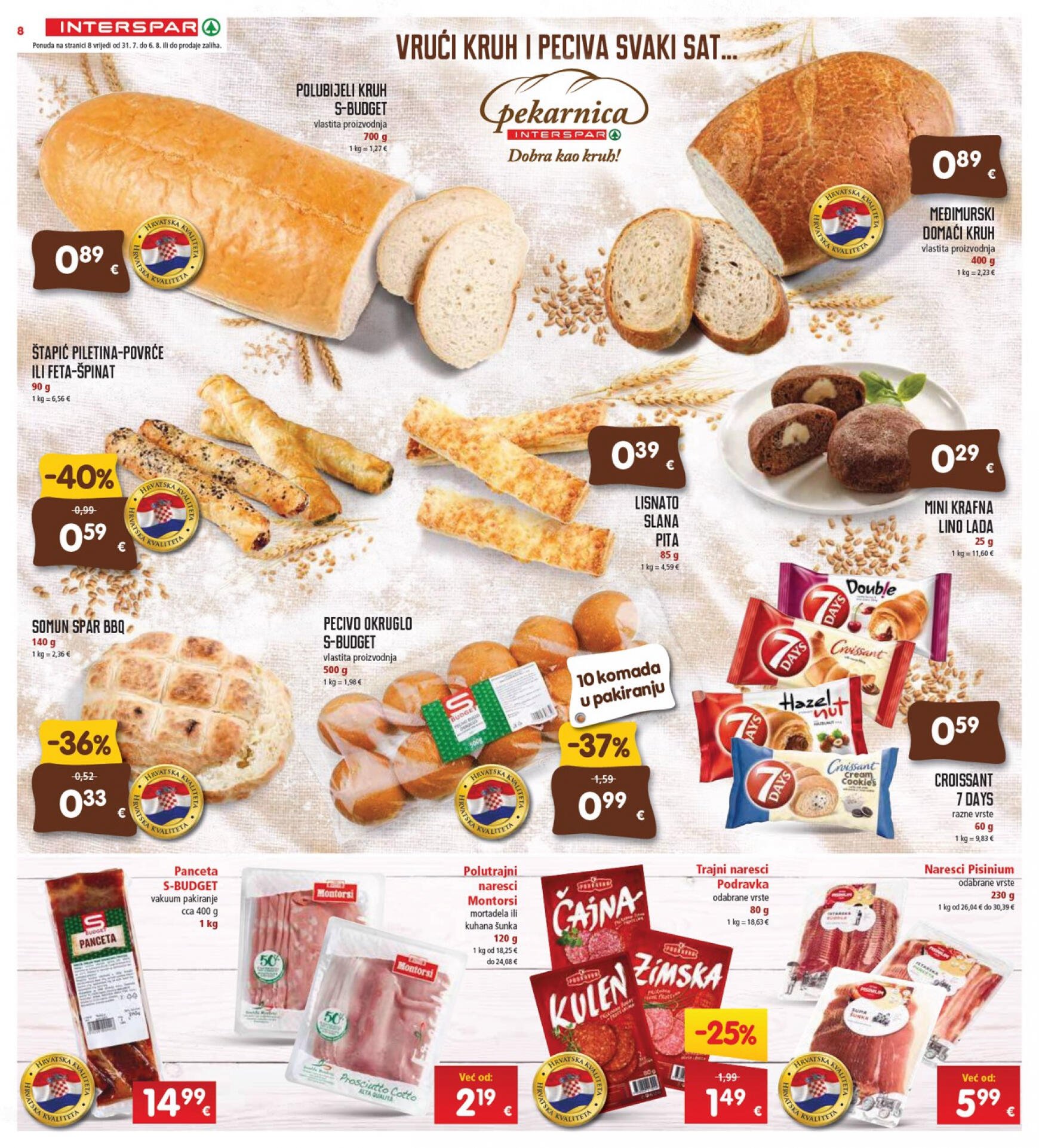 spar - Novi katalog INTERSPAR 31.07. - 06.08. - page: 8