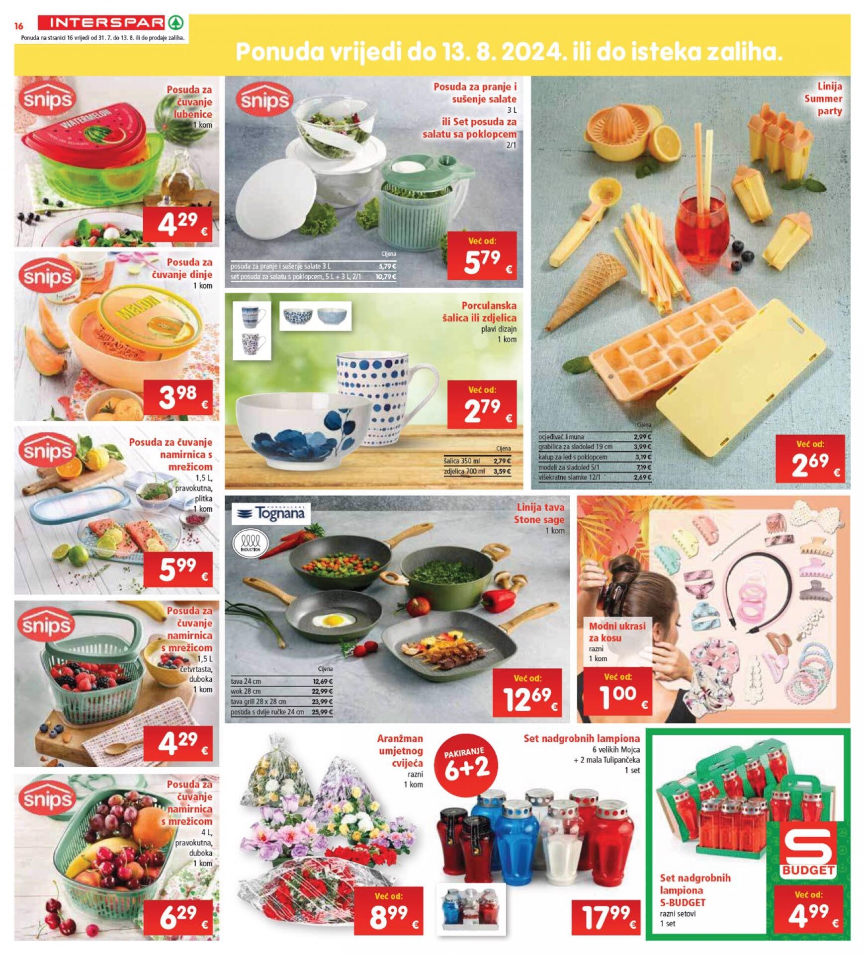 spar - Novi katalog INTERSPAR 31.07. - 06.08. - page: 16