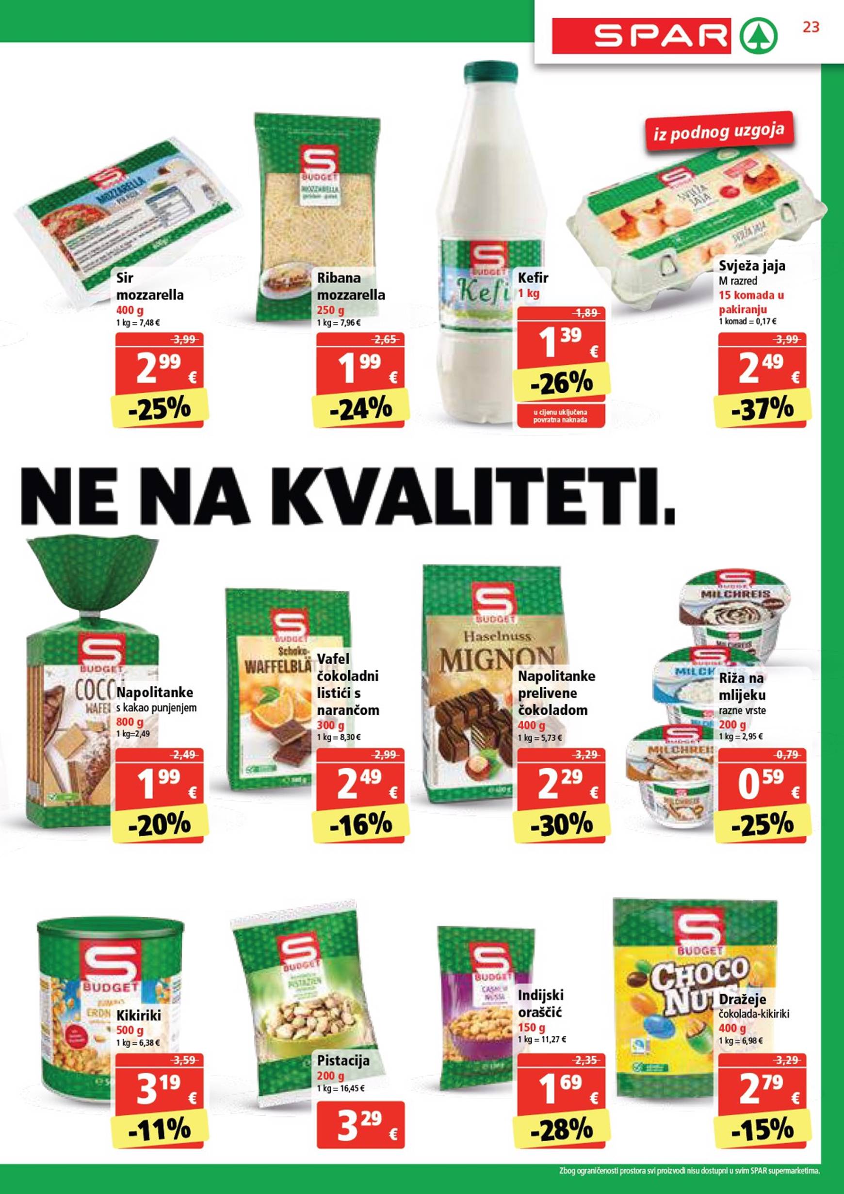 spar - Novi katalog SPAR 28.08. - 03.09. - page: 23