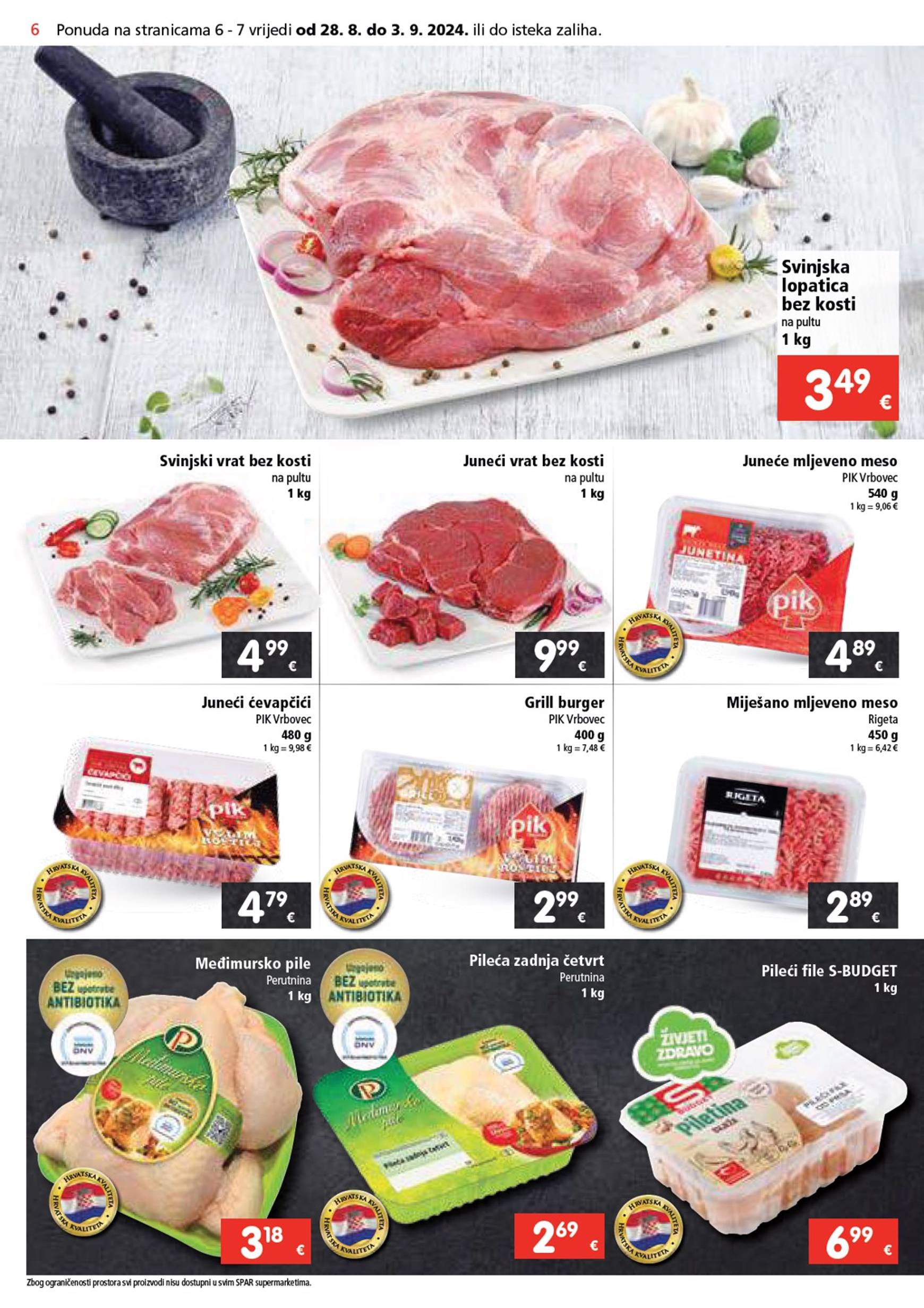 spar - Novi katalog SPAR 28.08. - 03.09. - page: 6