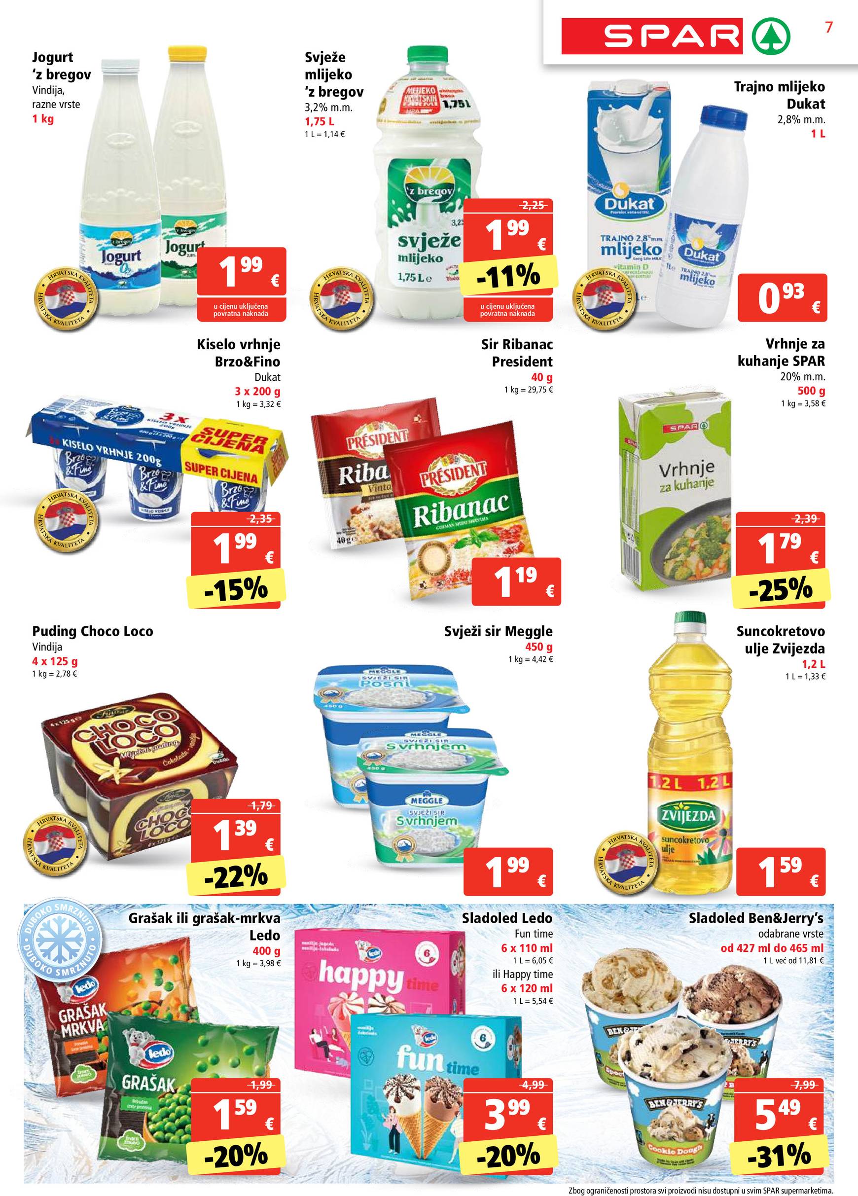 spar - Novi katalog SPAR 04.09. - 10.09. - page: 7