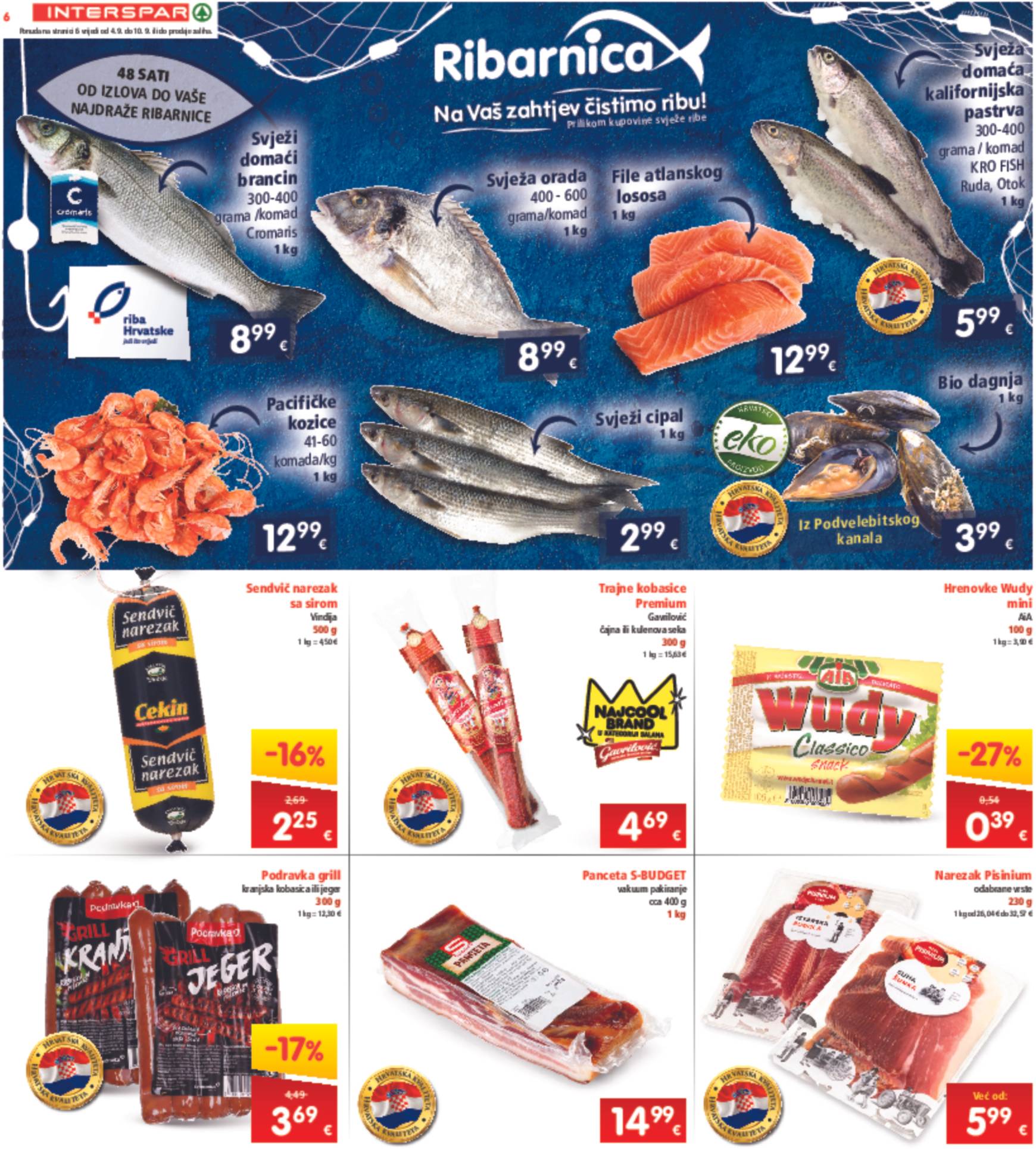 spar - Novi katalog INTERSPAR 04.09. - 10.09. - page: 6