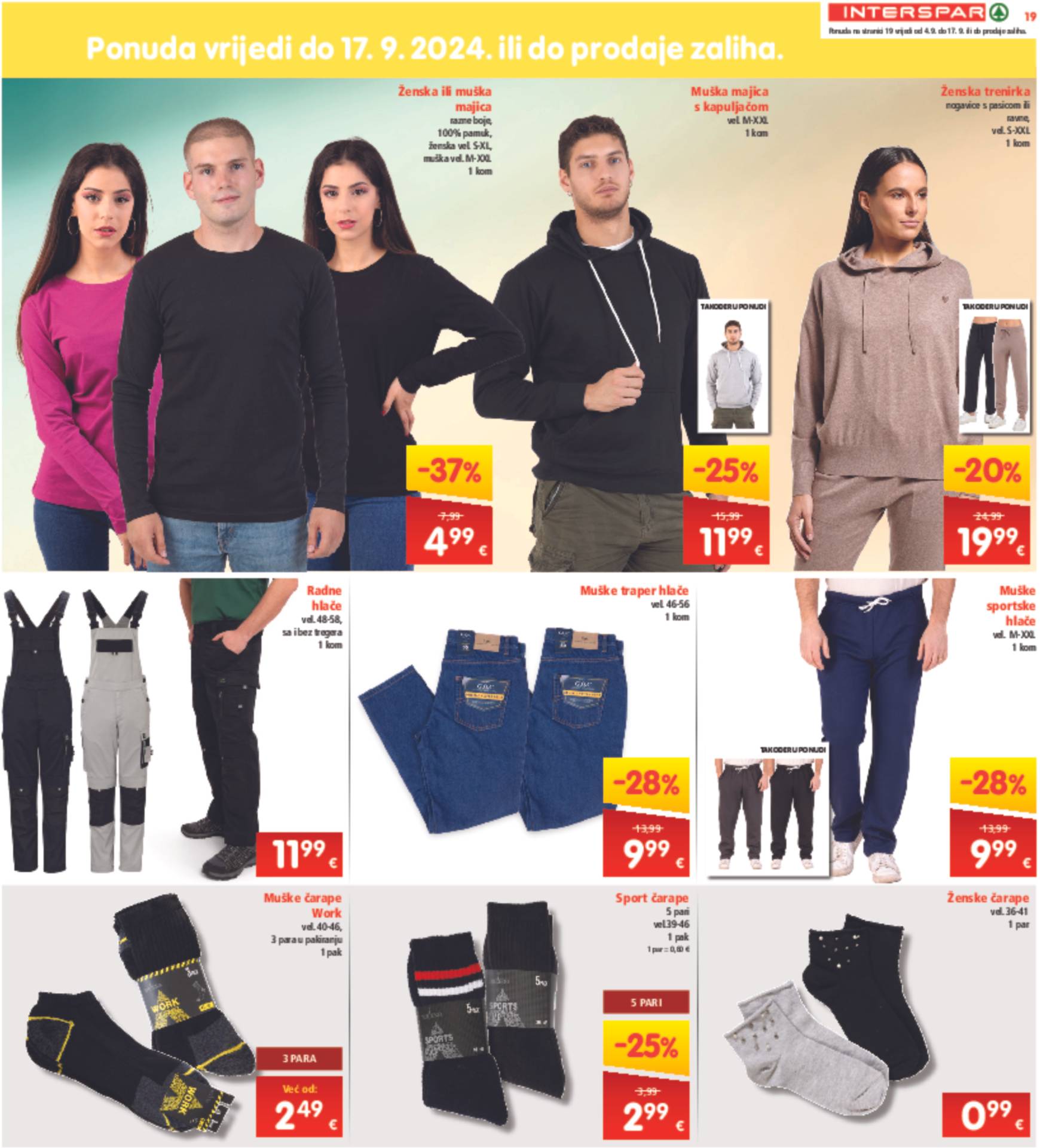 spar - Novi katalog INTERSPAR 04.09. - 10.09. - page: 19