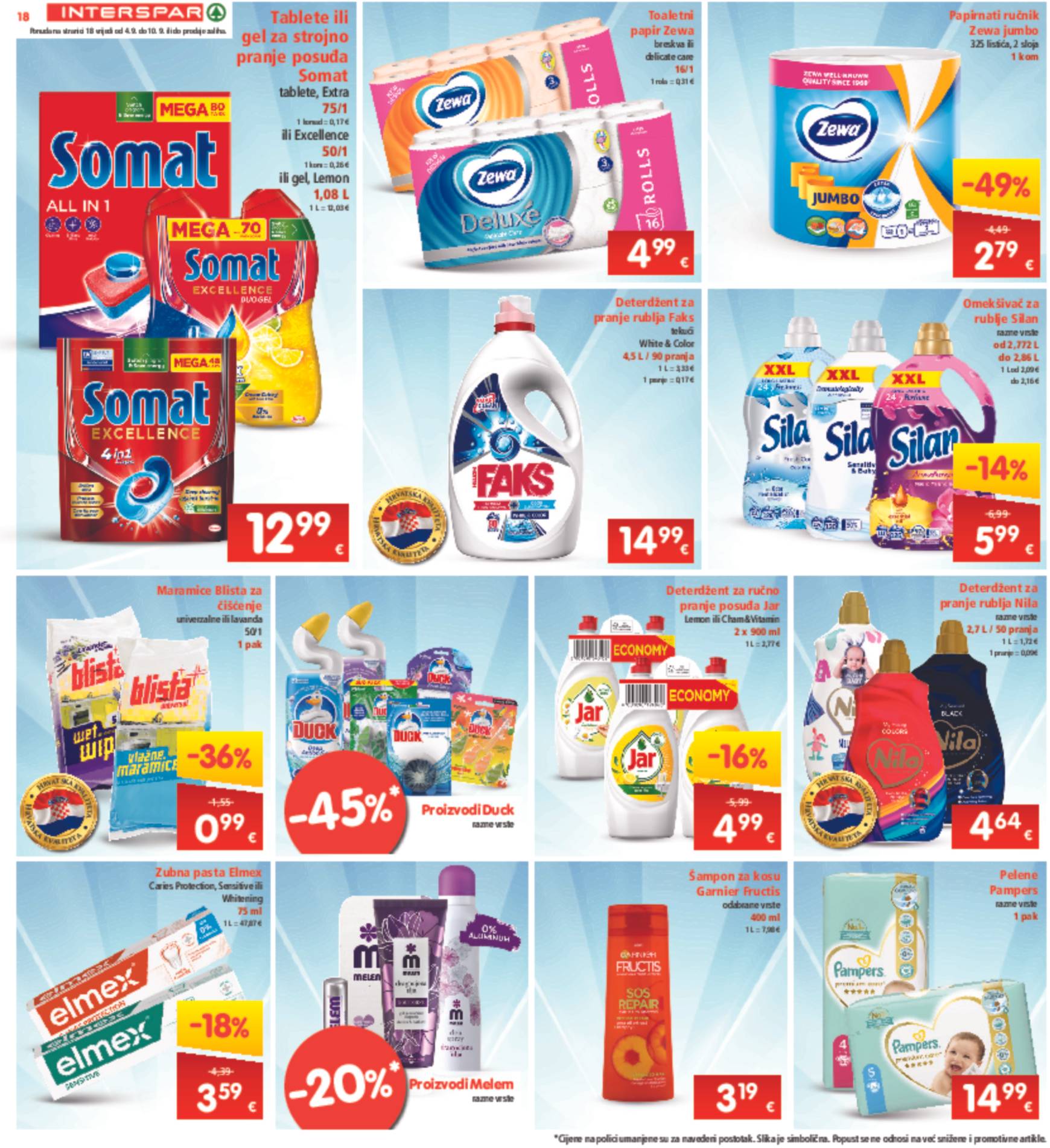 spar - Novi katalog INTERSPAR 04.09. - 10.09. - page: 18