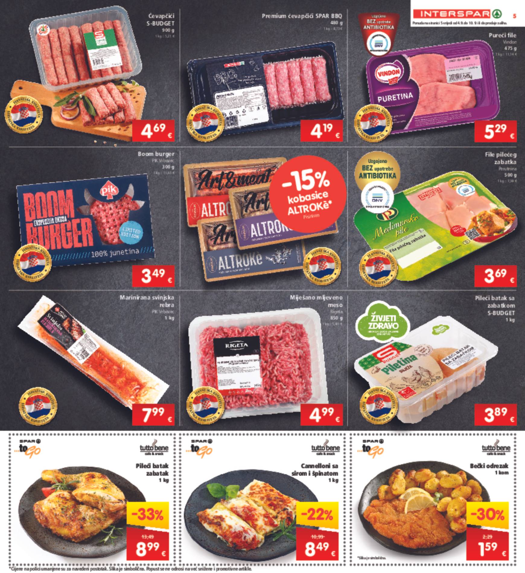 spar - Novi katalog INTERSPAR 04.09. - 10.09. - page: 5