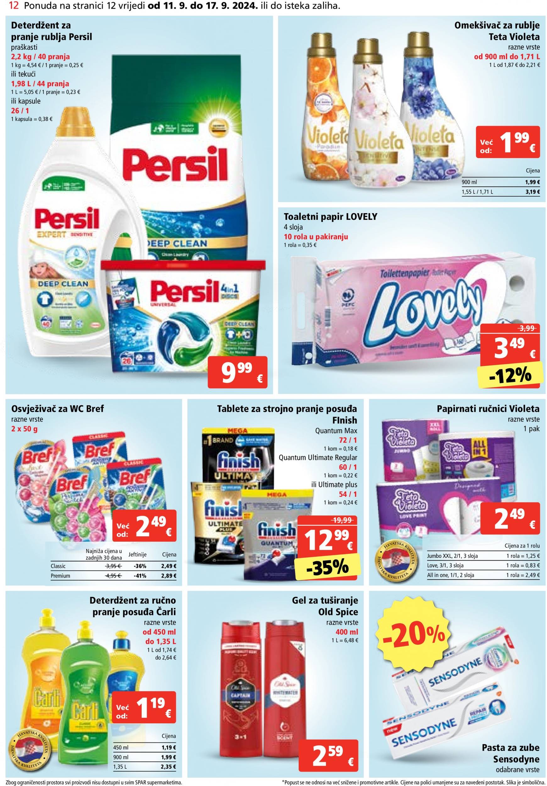 spar - Novi katalog SPAR 11.09. - 17.09. - page: 12