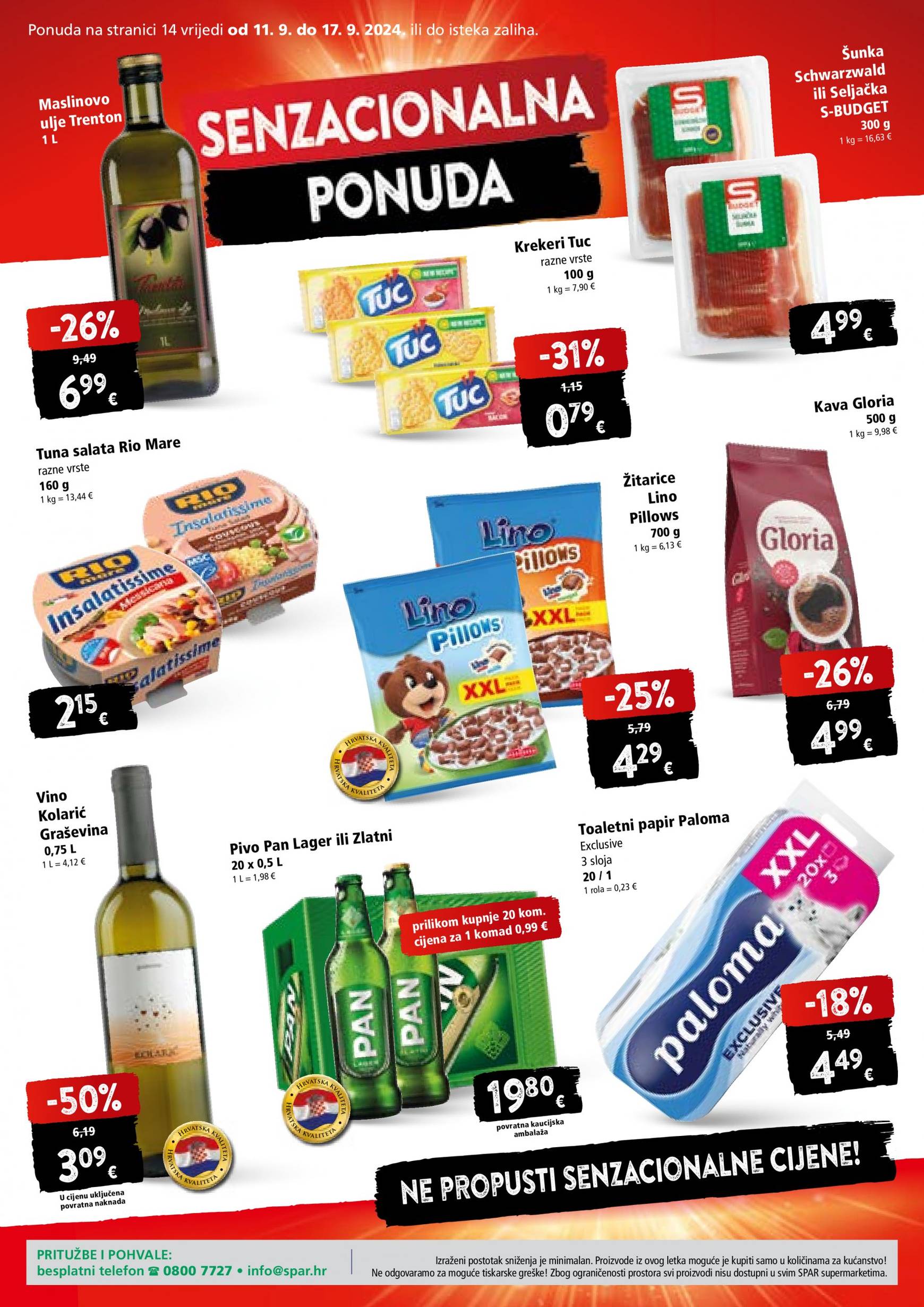 spar - Novi katalog SPAR 11.09. - 17.09. - page: 14