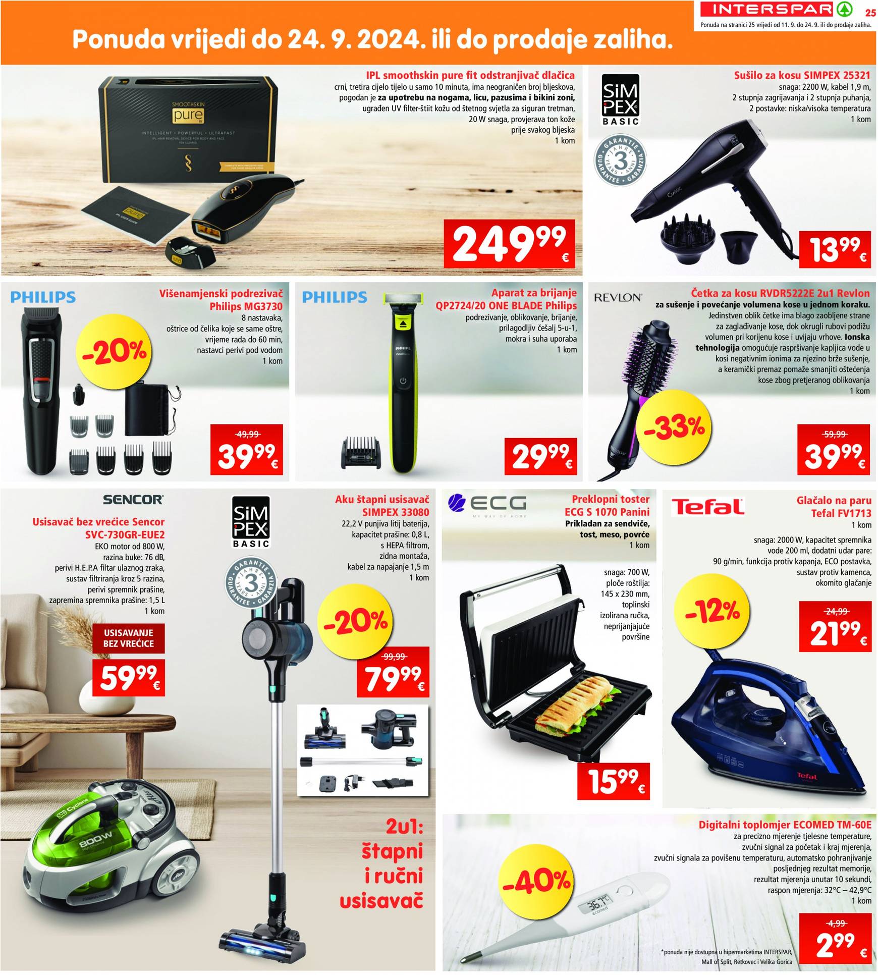 spar - Novi katalog INTERSPAR 11.09. - 17.09. - page: 25