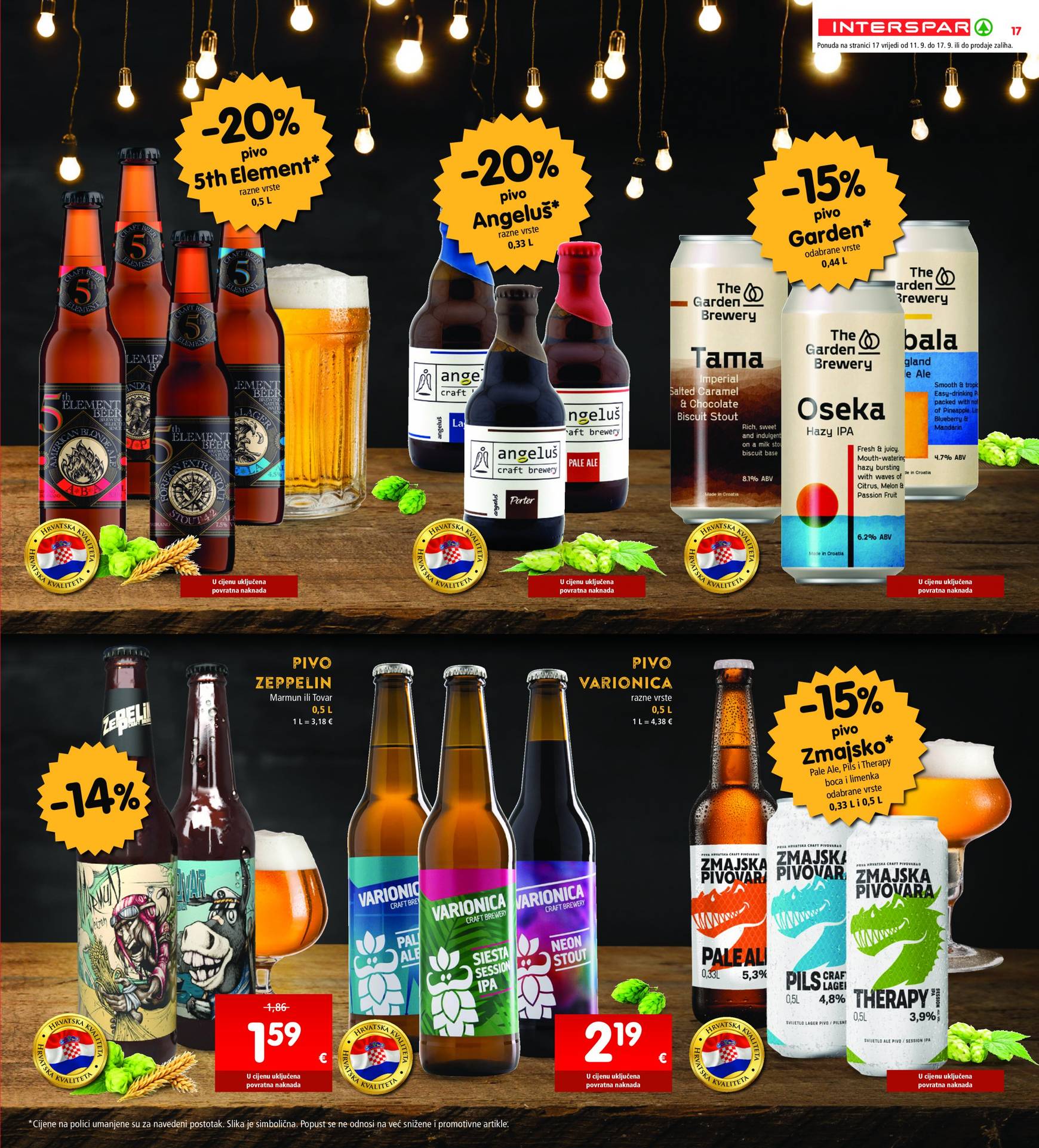 spar - Novi katalog INTERSPAR 11.09. - 17.09. - page: 17