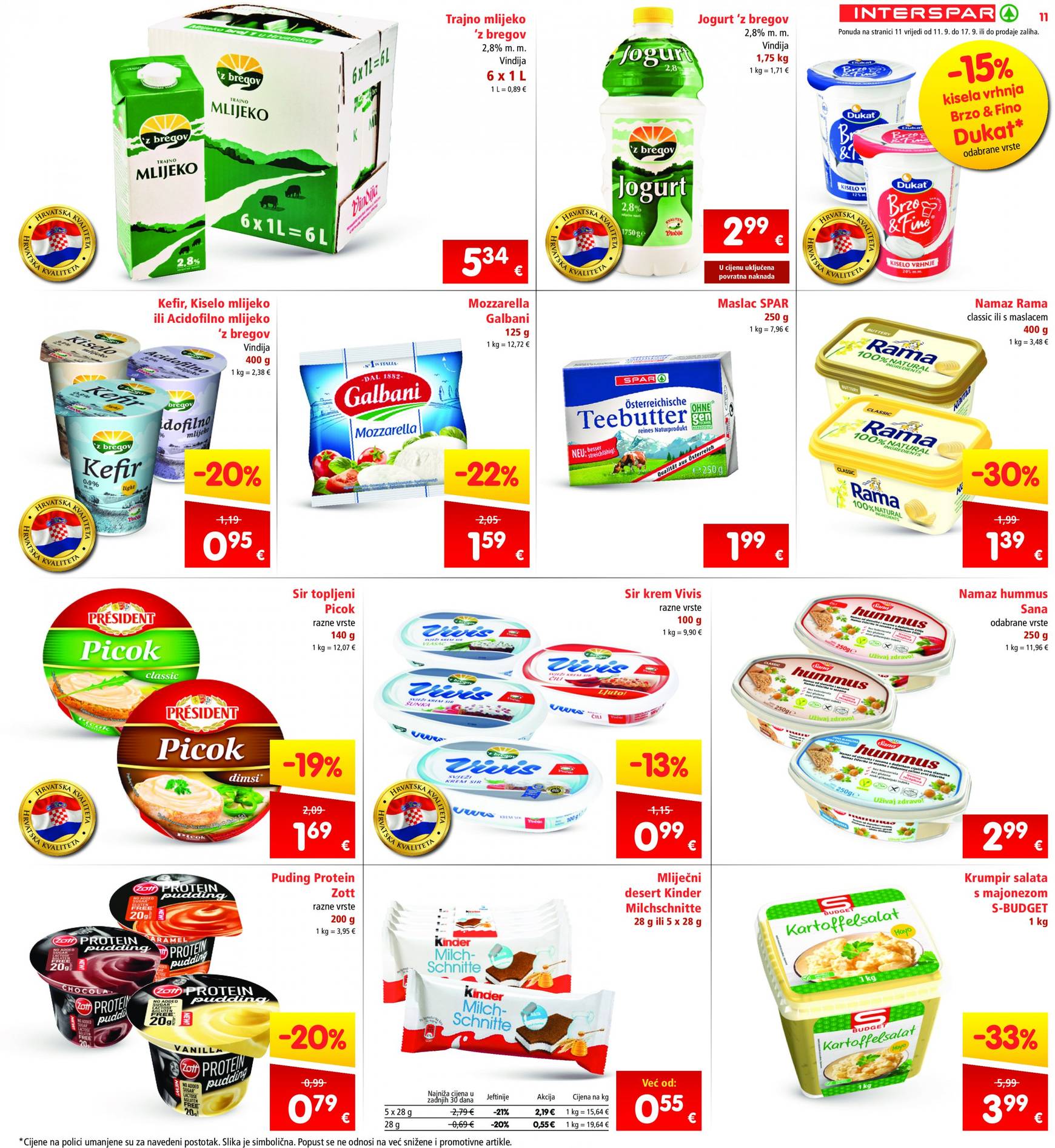 spar - Novi katalog INTERSPAR 11.09. - 17.09. - page: 11