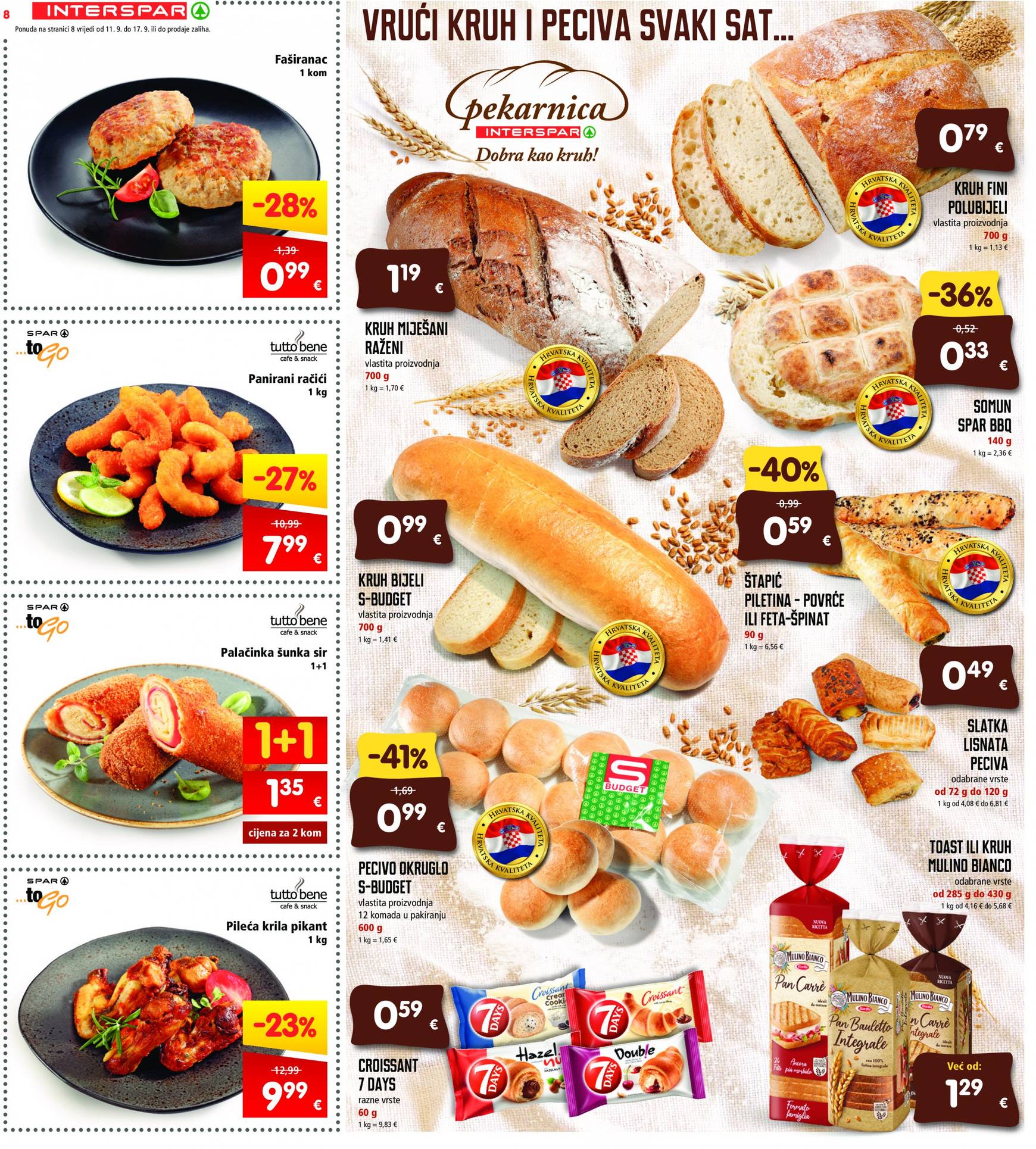 spar - Novi katalog INTERSPAR 11.09. - 17.09. - page: 8