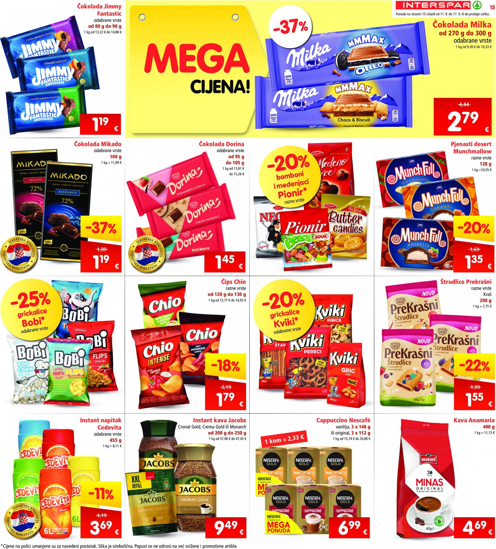 spar - Novi katalog INTERSPAR 11.09. - 17.09. - page: 15