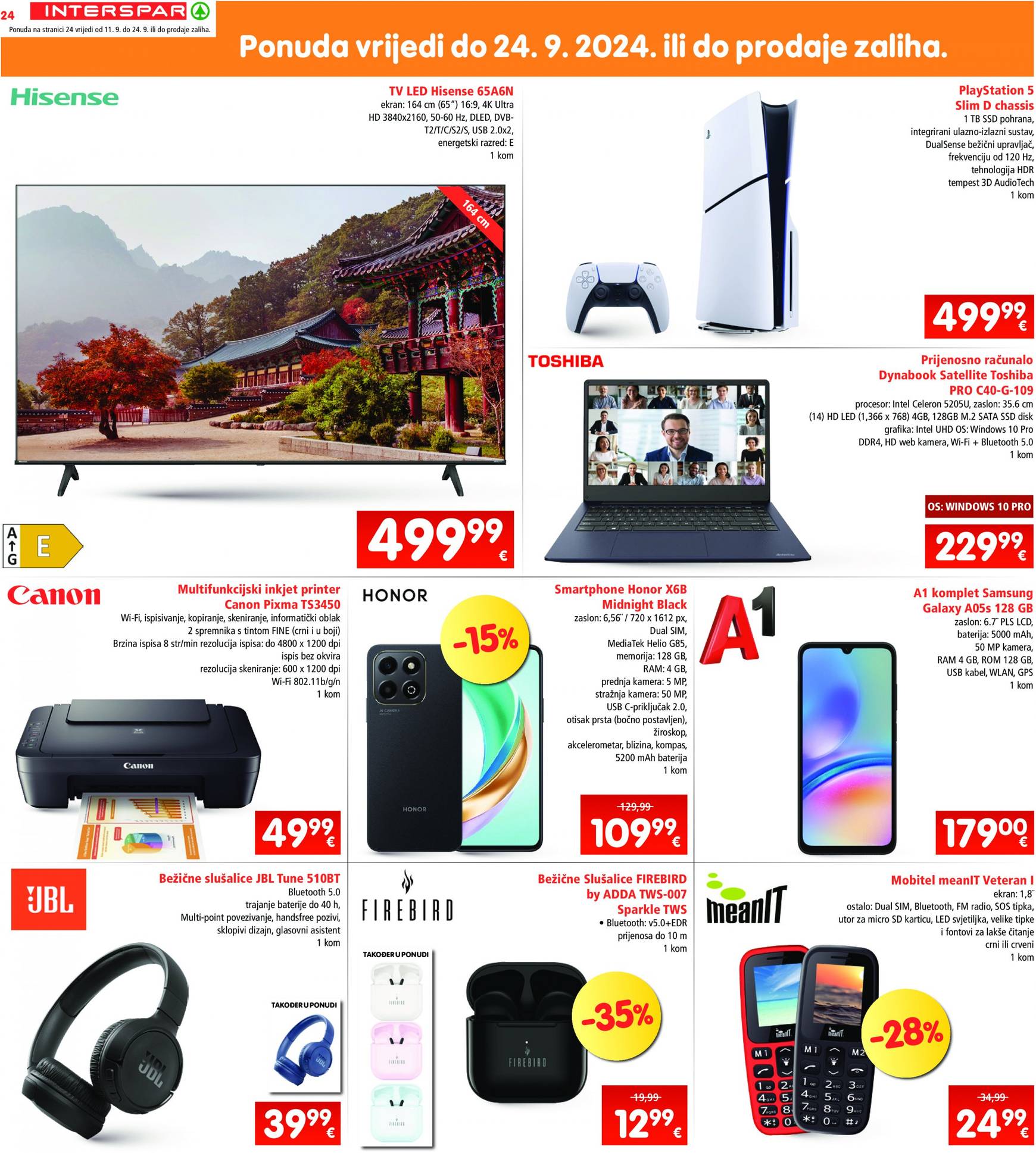 spar - Novi katalog INTERSPAR 11.09. - 17.09. - page: 24