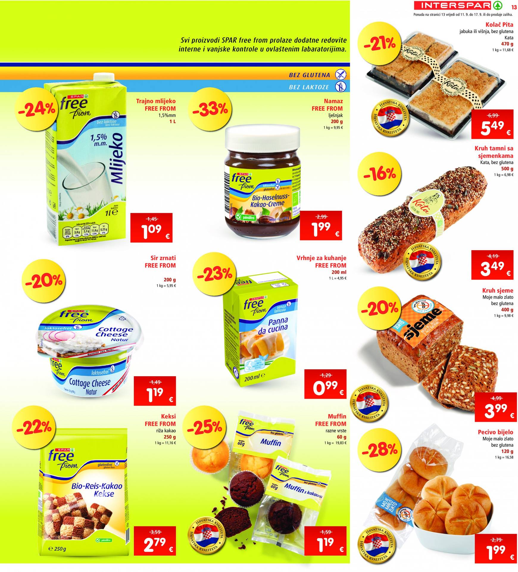 spar - Novi katalog INTERSPAR 11.09. - 17.09. - page: 13