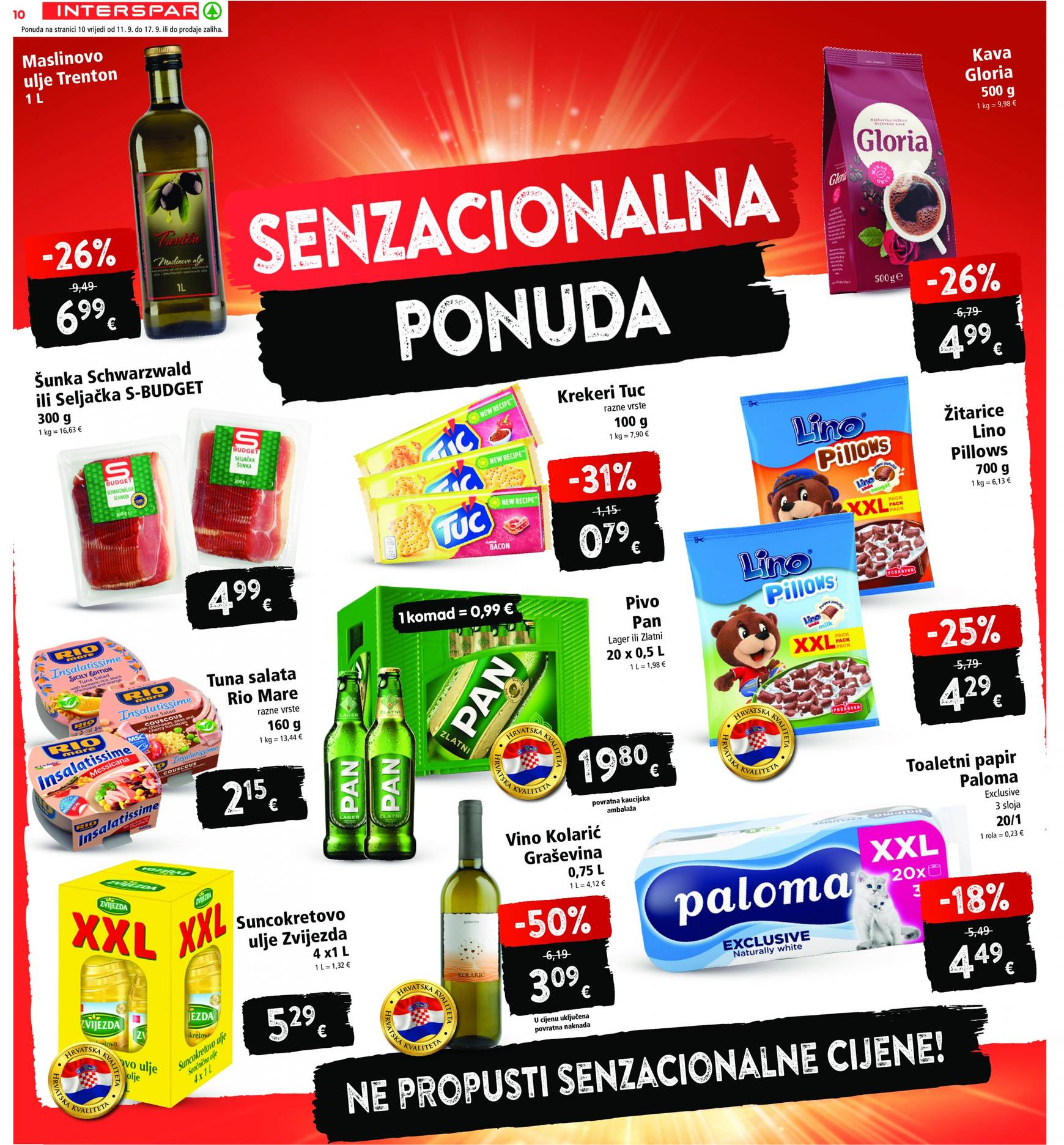 spar - Novi katalog INTERSPAR 11.09. - 17.09. - page: 10