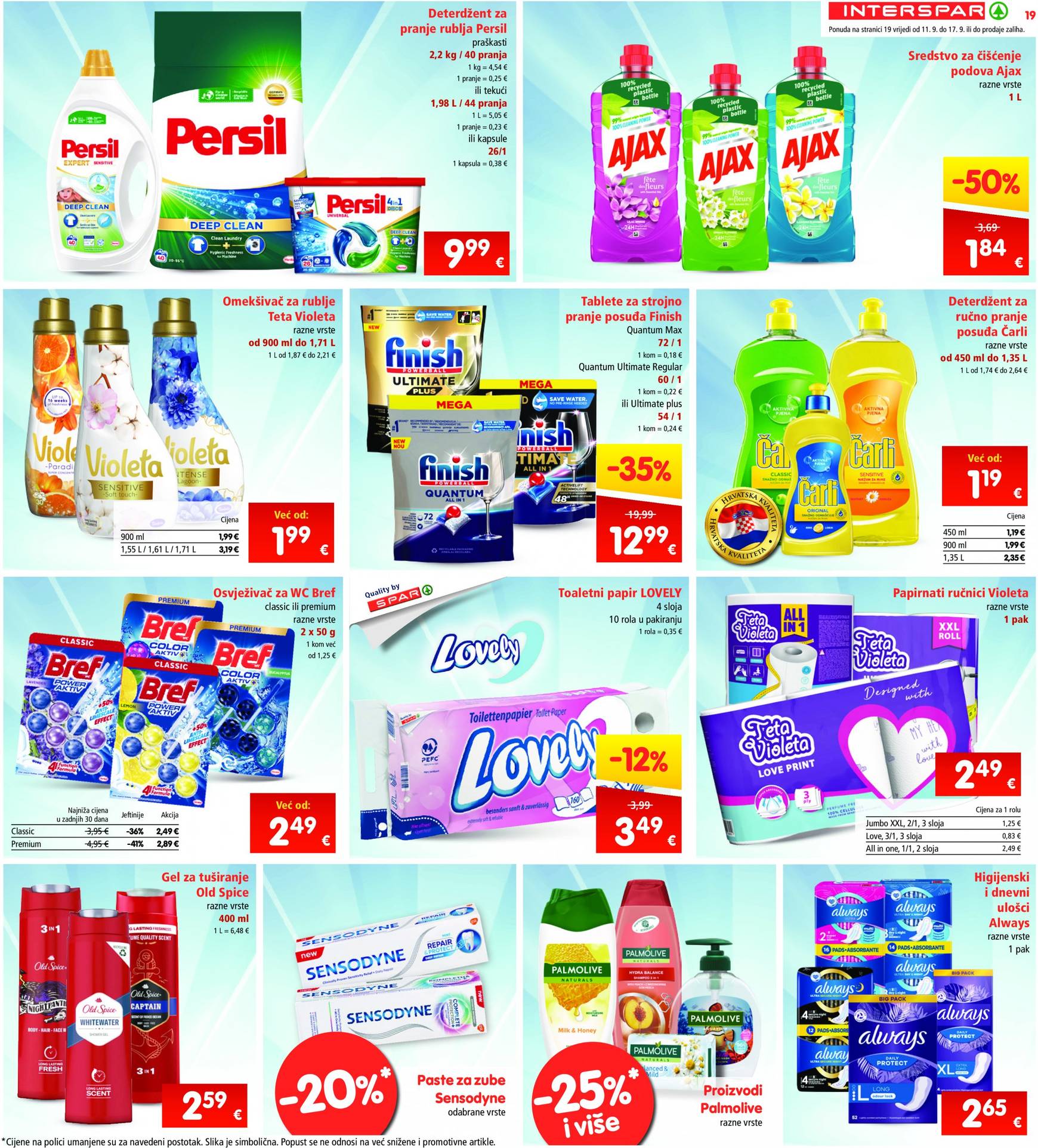 spar - Novi katalog INTERSPAR 11.09. - 17.09. - page: 19