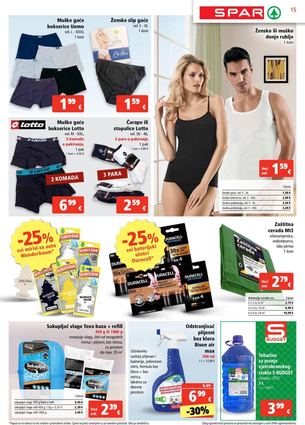 spar - Katalog Spar novi 25.09.2024 - 01.10.2024 - page: 15