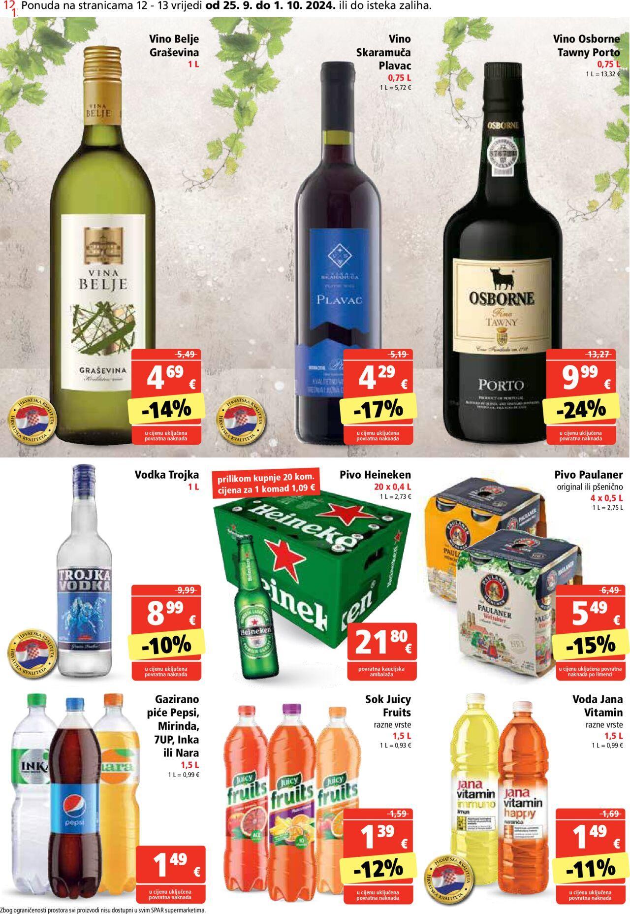 spar - Katalog Spar novi 25.09.2024 - 01.10.2024 - page: 12