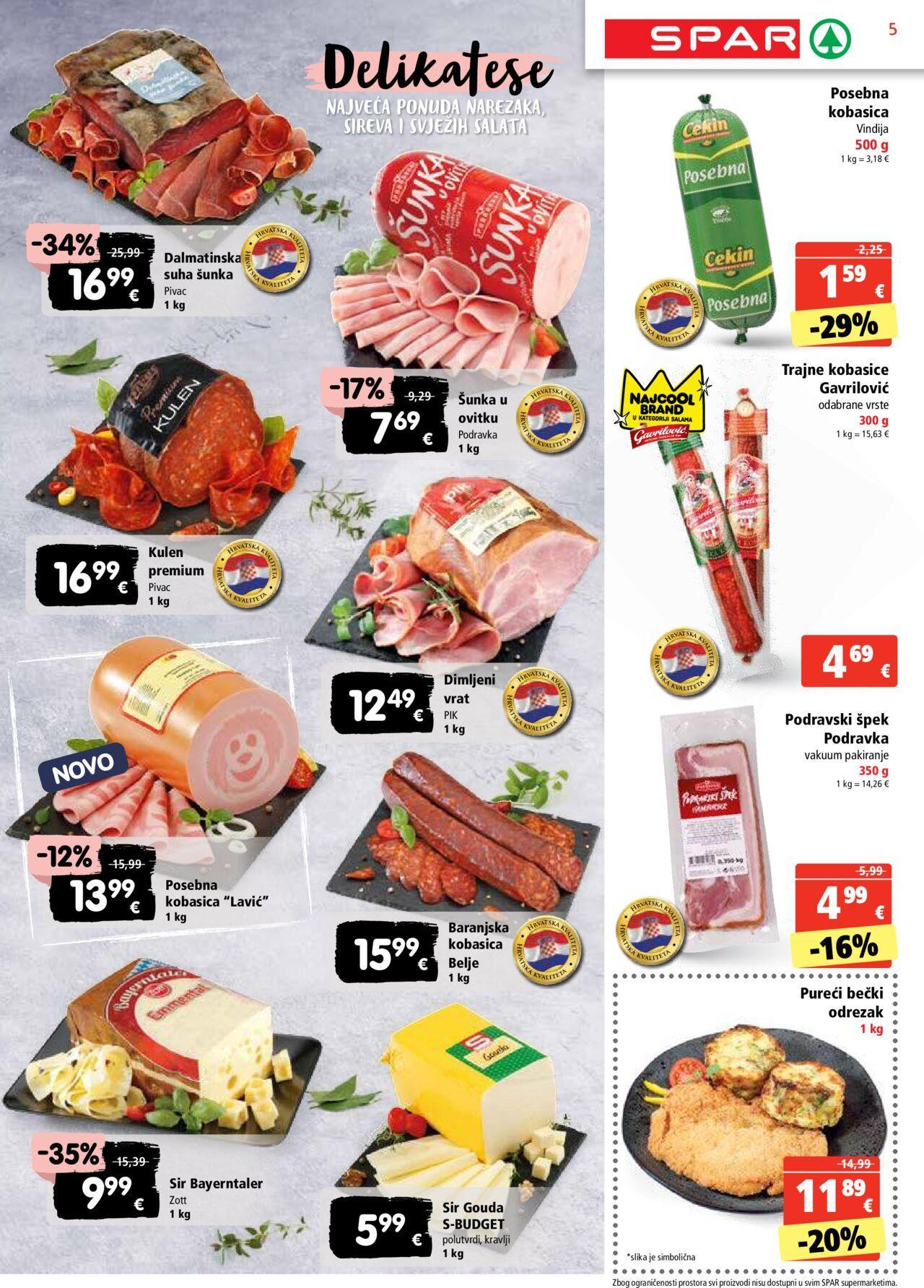 spar - Katalog Spar novi 25.09.2024 - 01.10.2024 - page: 5