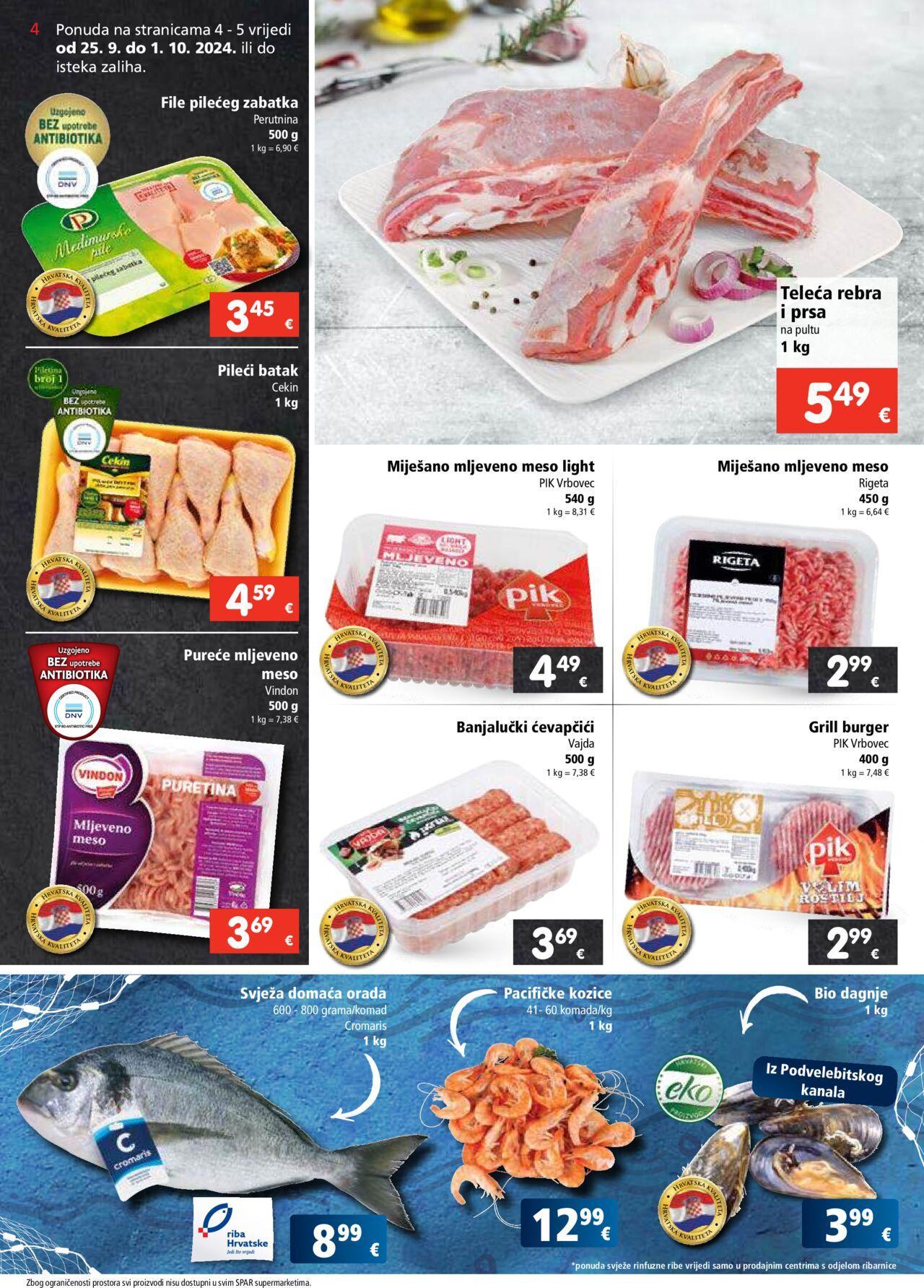 spar - Katalog Spar novi 25.09.2024 - 01.10.2024 - page: 4