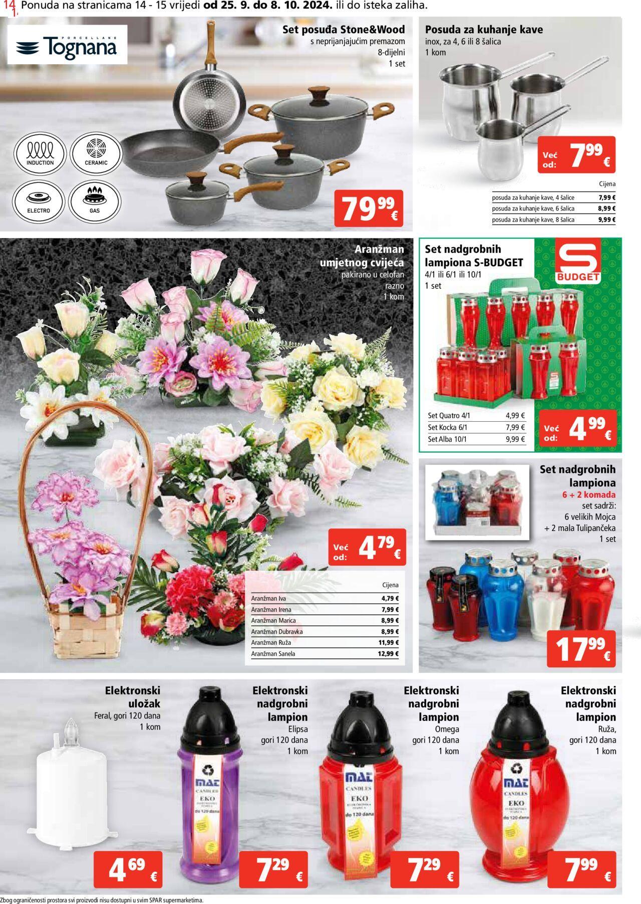 spar - Katalog Spar novi 25.09.2024 - 01.10.2024 - page: 14