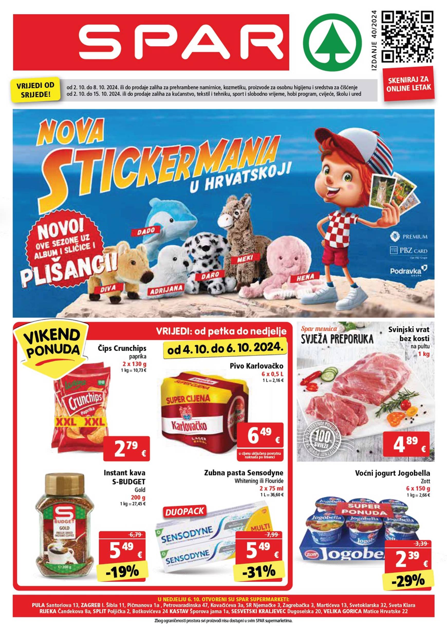 spar - Novi SPAR katalog vrijedi od 02.10. do 08.10.