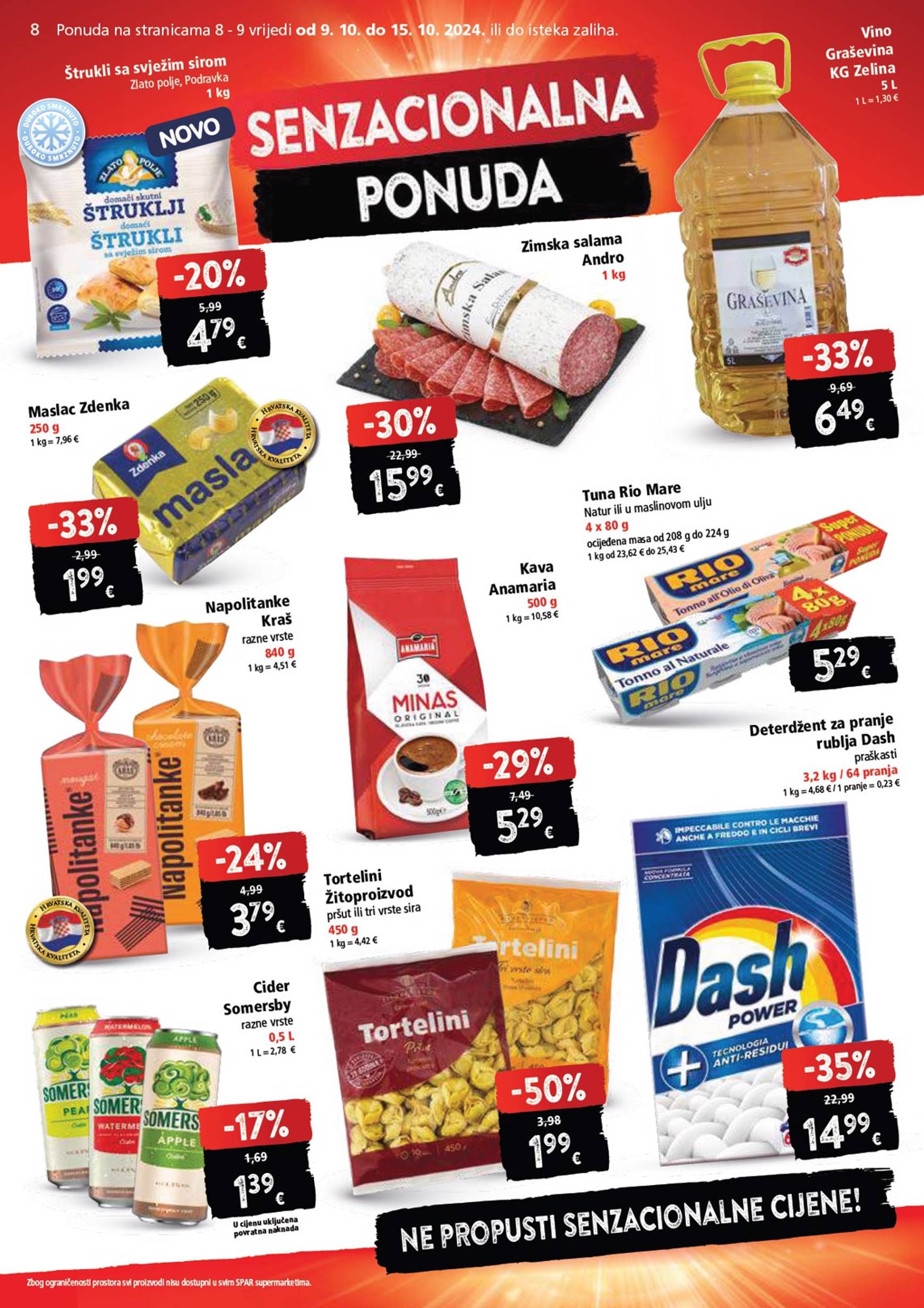 spar - SPAR katalog vrijedi od 09.10. do 15.10. - page: 8