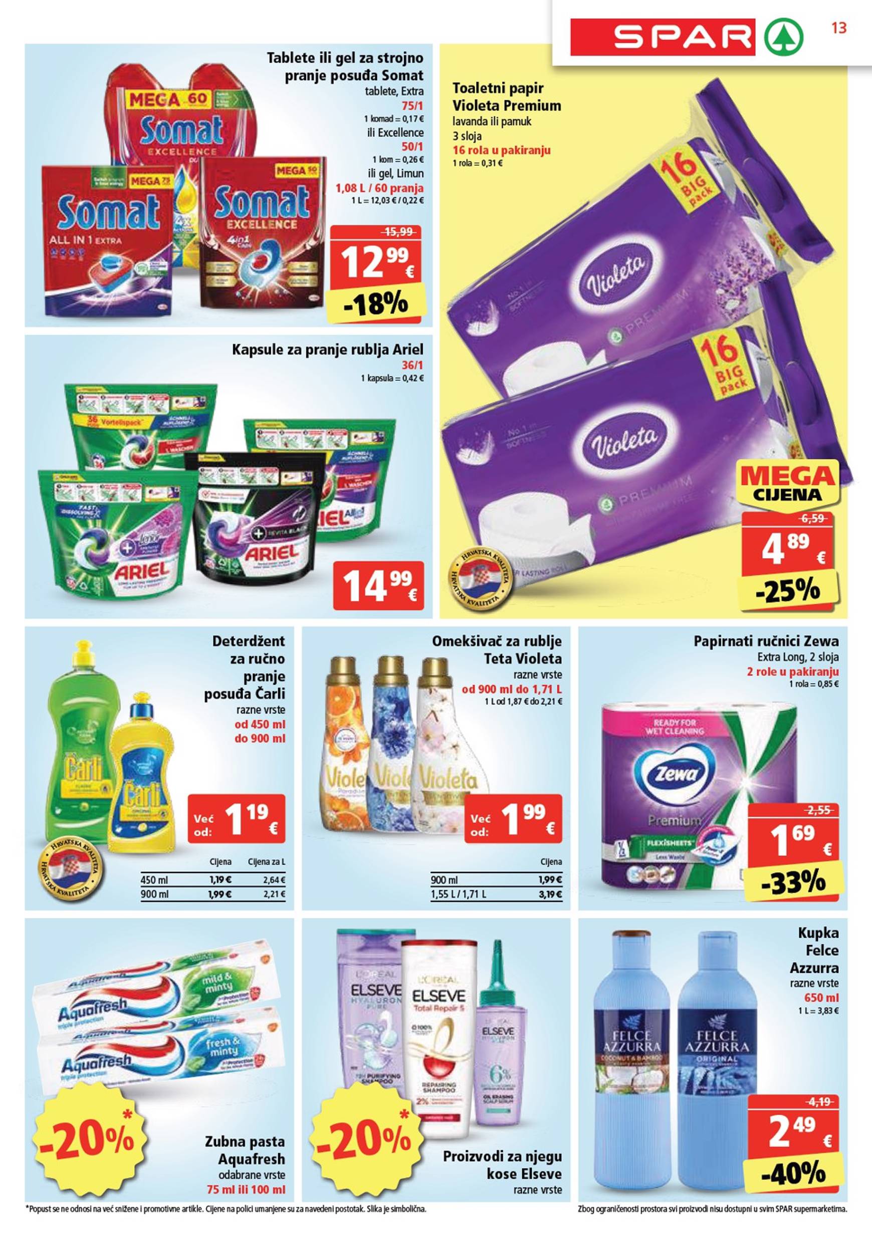 spar - SPAR katalog vrijedi od 09.10. do 15.10. - page: 13