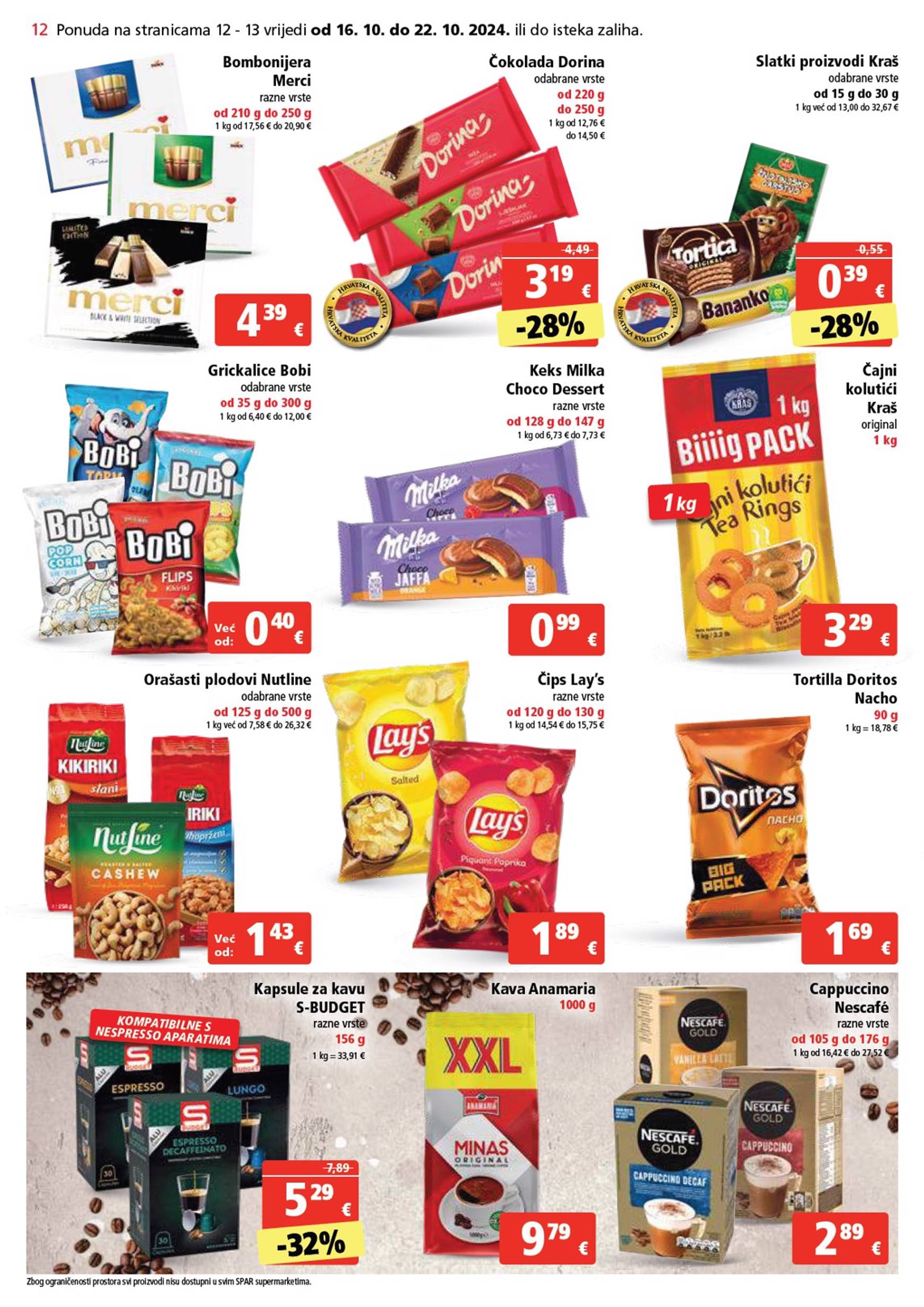 spar - SPAR katalog vrijedi od 16.10. do 22.10. - page: 12