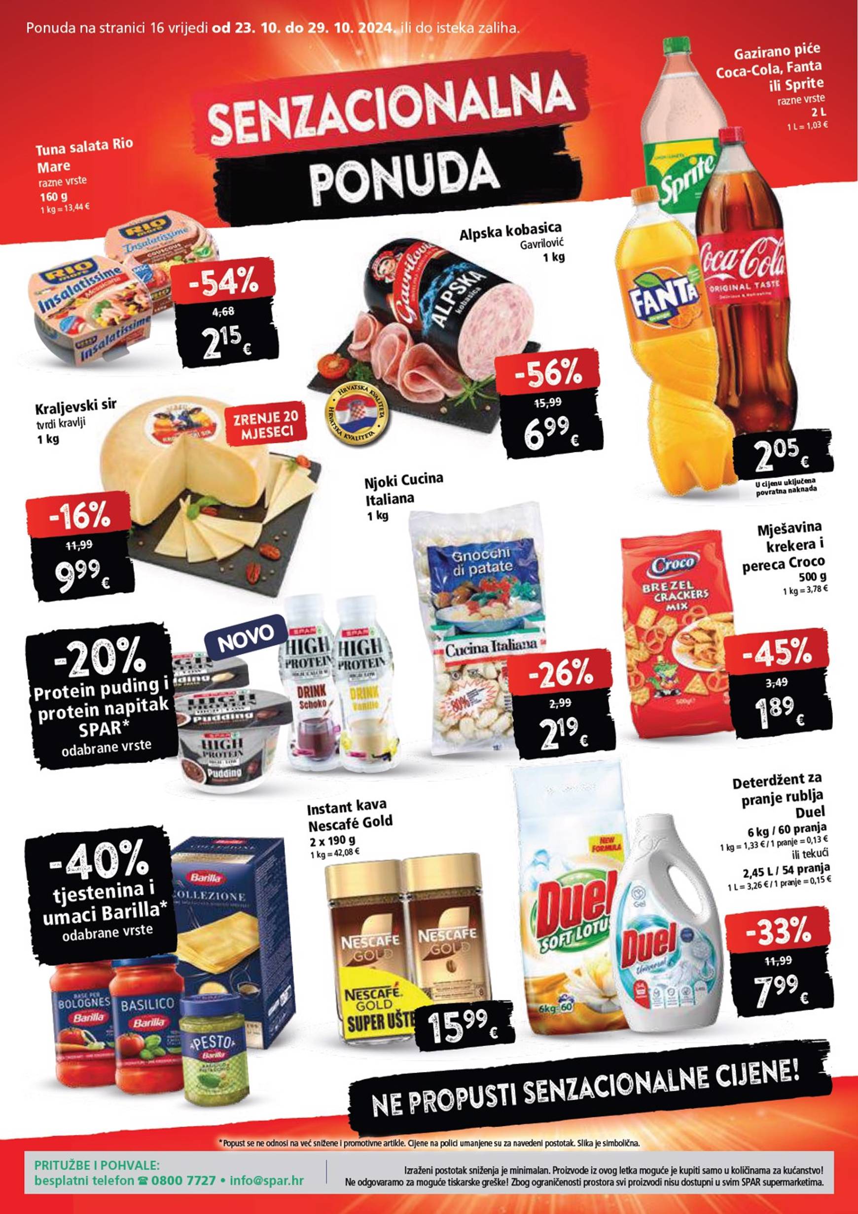 spar - SPAR katalog vrijedi od 23.10. do 29.10. - page: 16