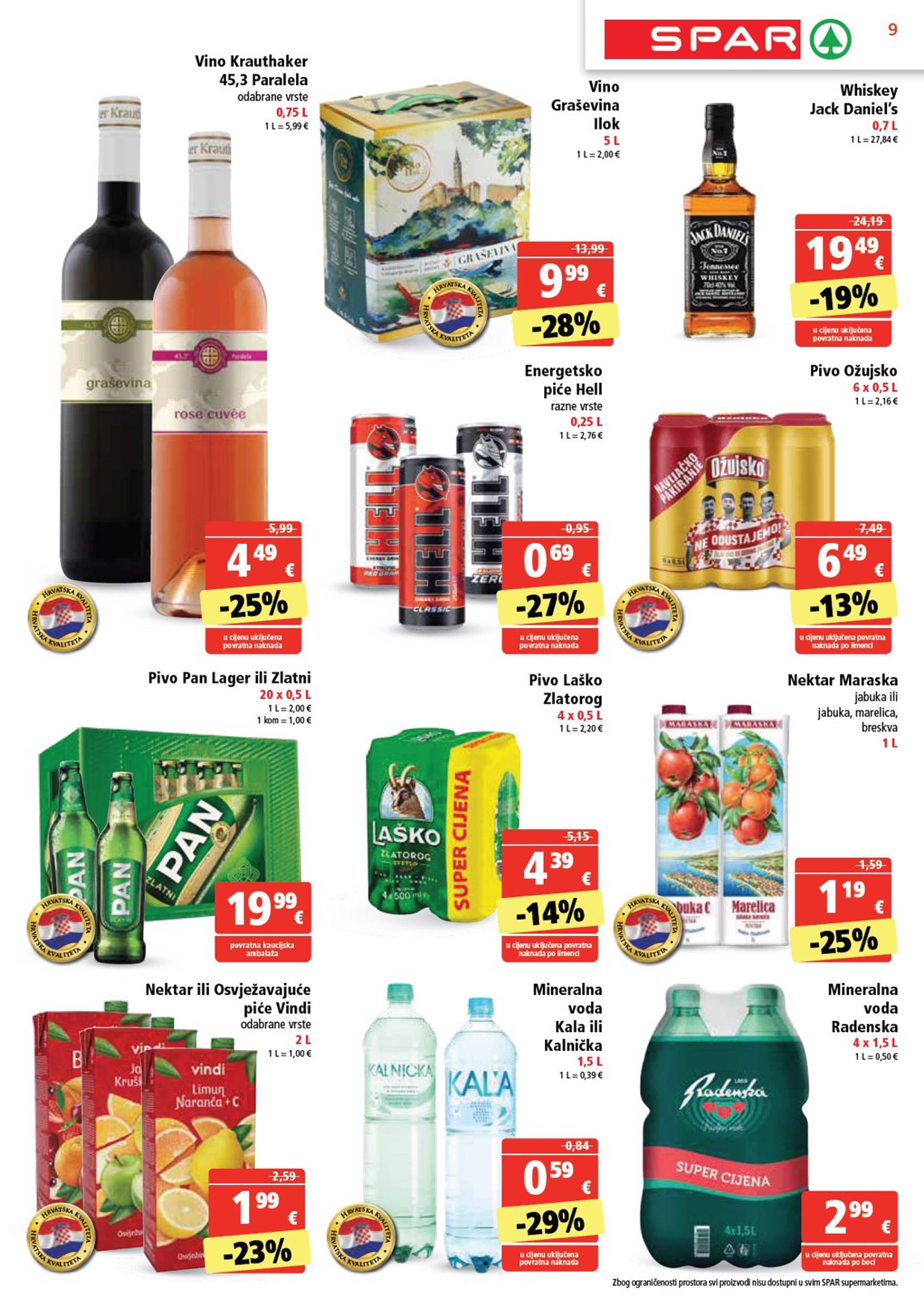 spar - SPAR katalog vrijedi od 23.10. do 29.10. - page: 9