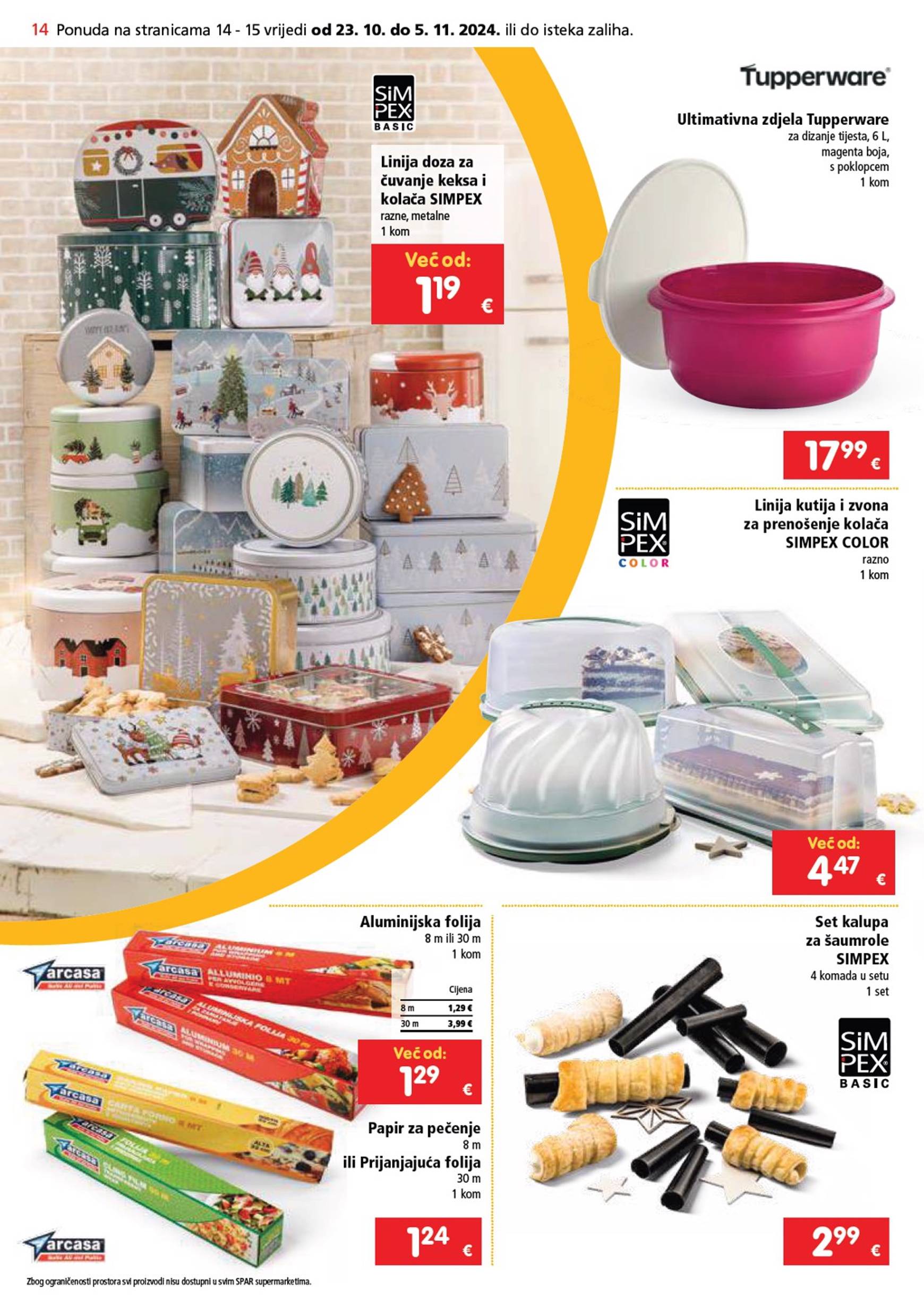 spar - SPAR katalog vrijedi od 23.10. do 29.10. - page: 14