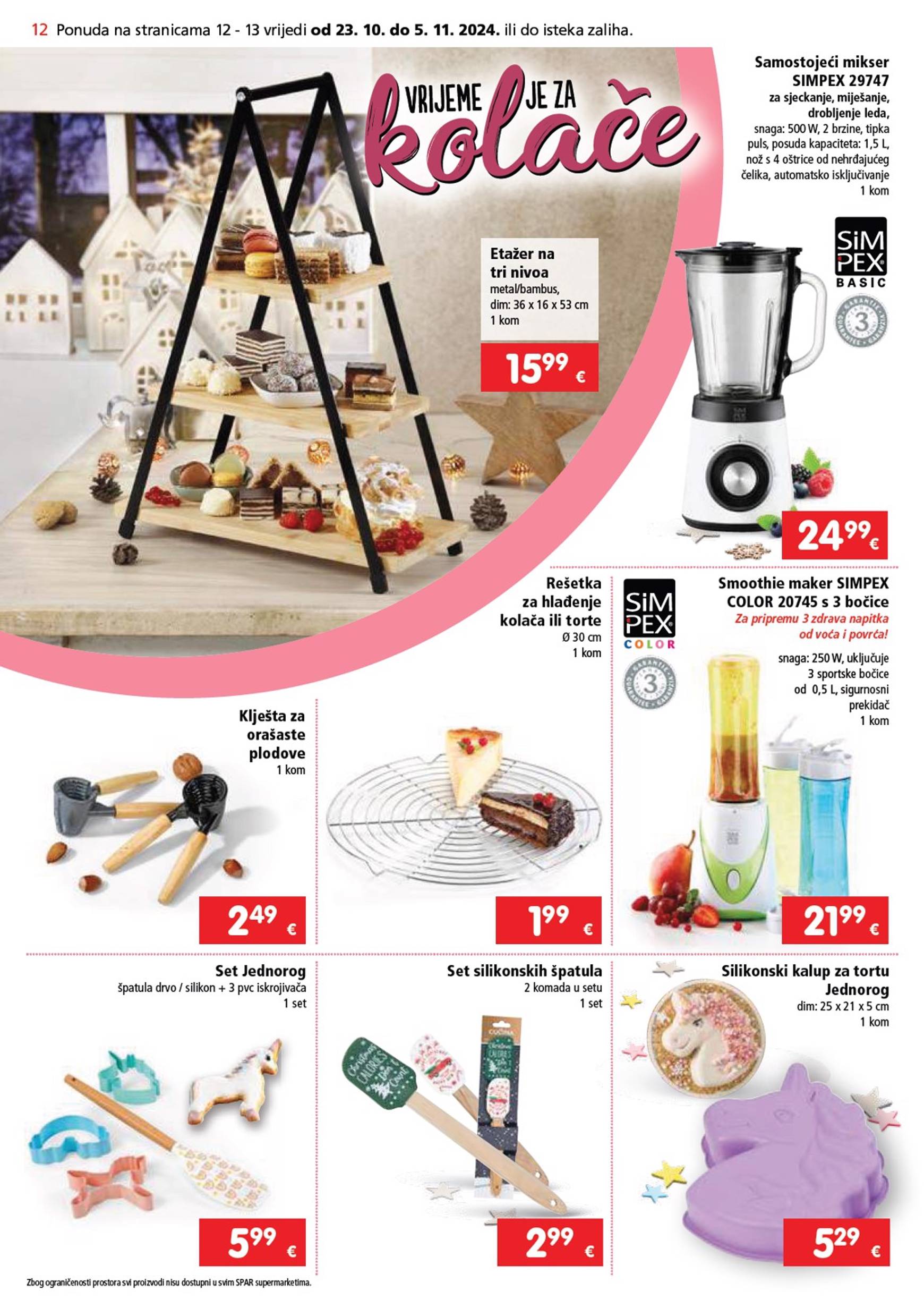 spar - SPAR katalog vrijedi od 23.10. do 29.10. - page: 12