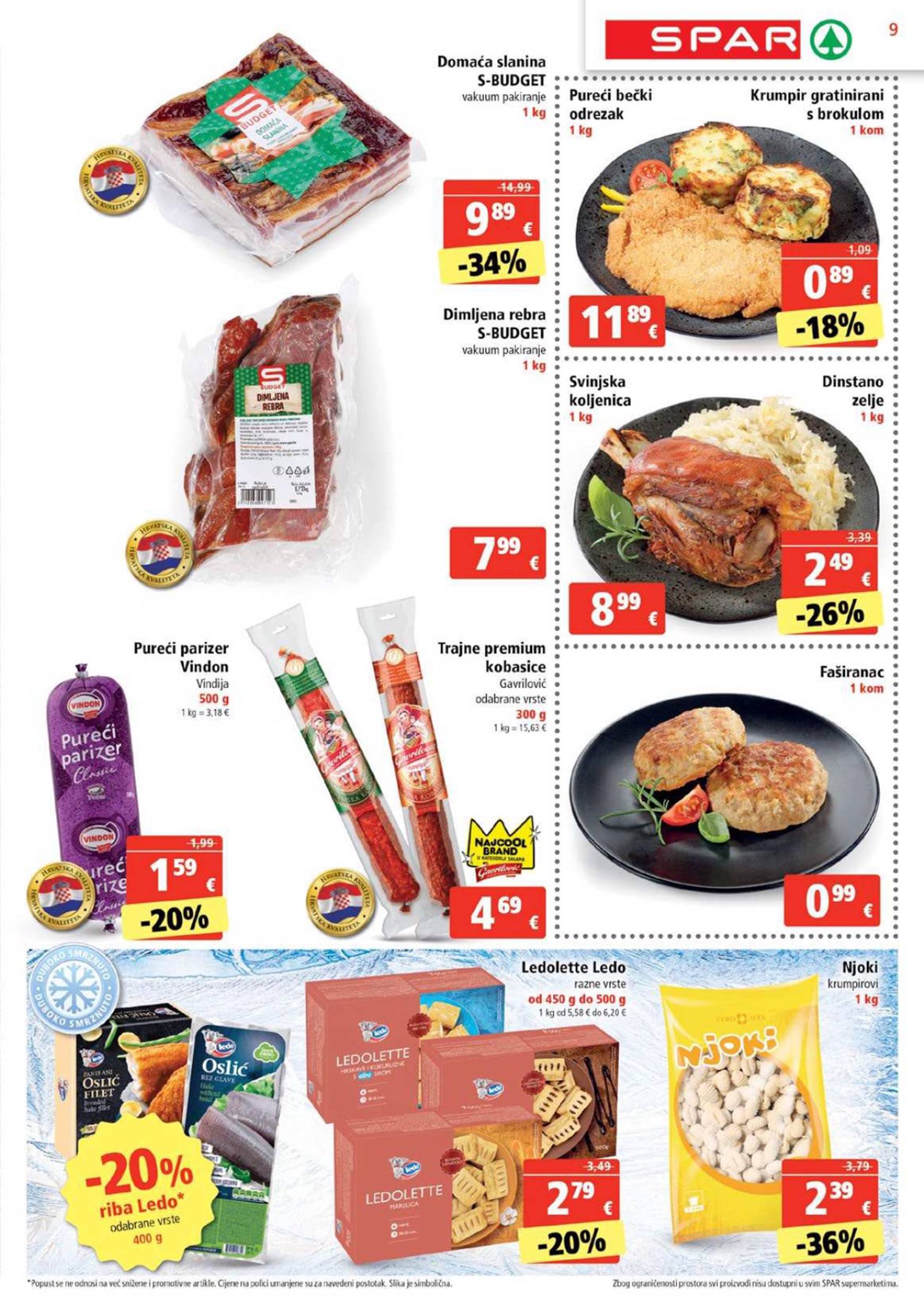 spar - SPAR katalog vrijedi od 30.10. do 05.11. - page: 9