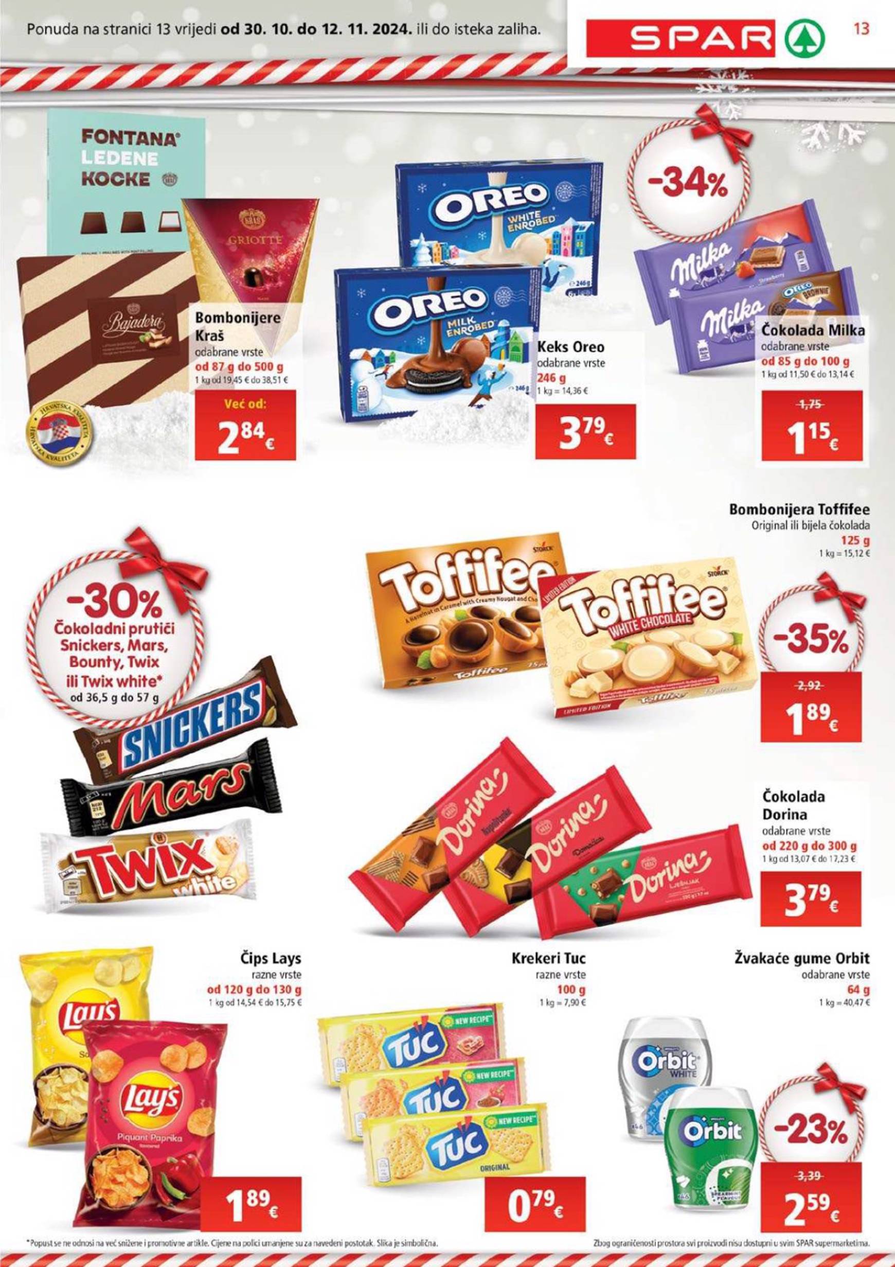 spar - SPAR katalog vrijedi od 30.10. do 05.11. - page: 13