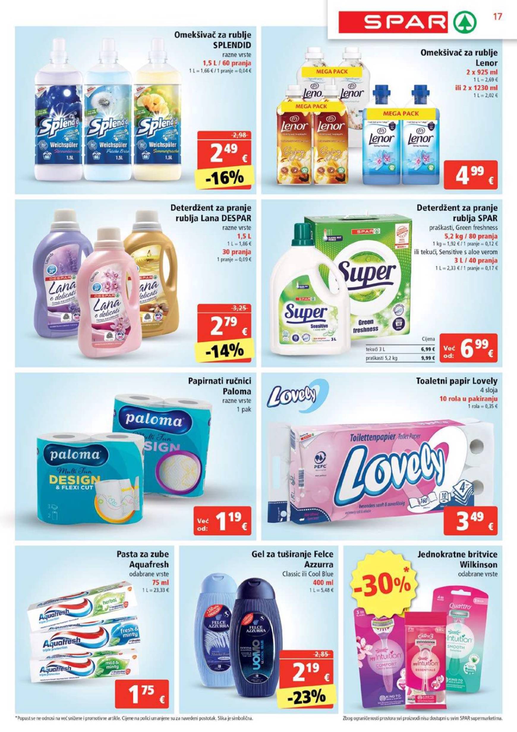 spar - SPAR katalog vrijedi od 30.10. do 05.11. - page: 17