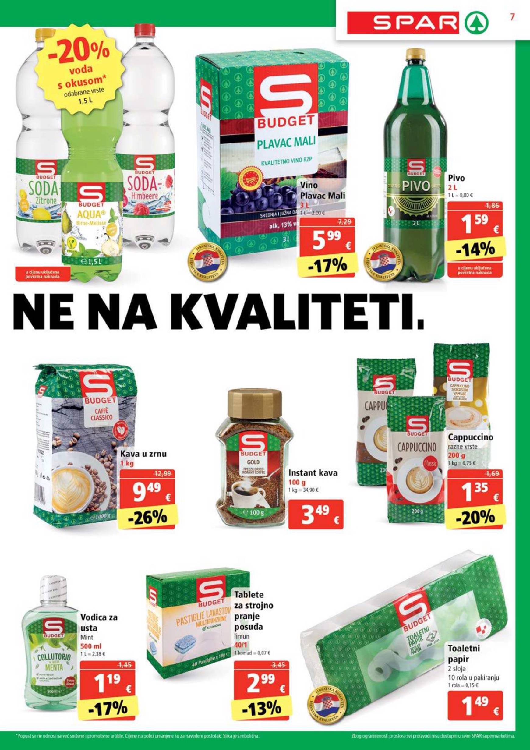 spar - SPAR katalog vrijedi od 30.10. do 05.11. - page: 7