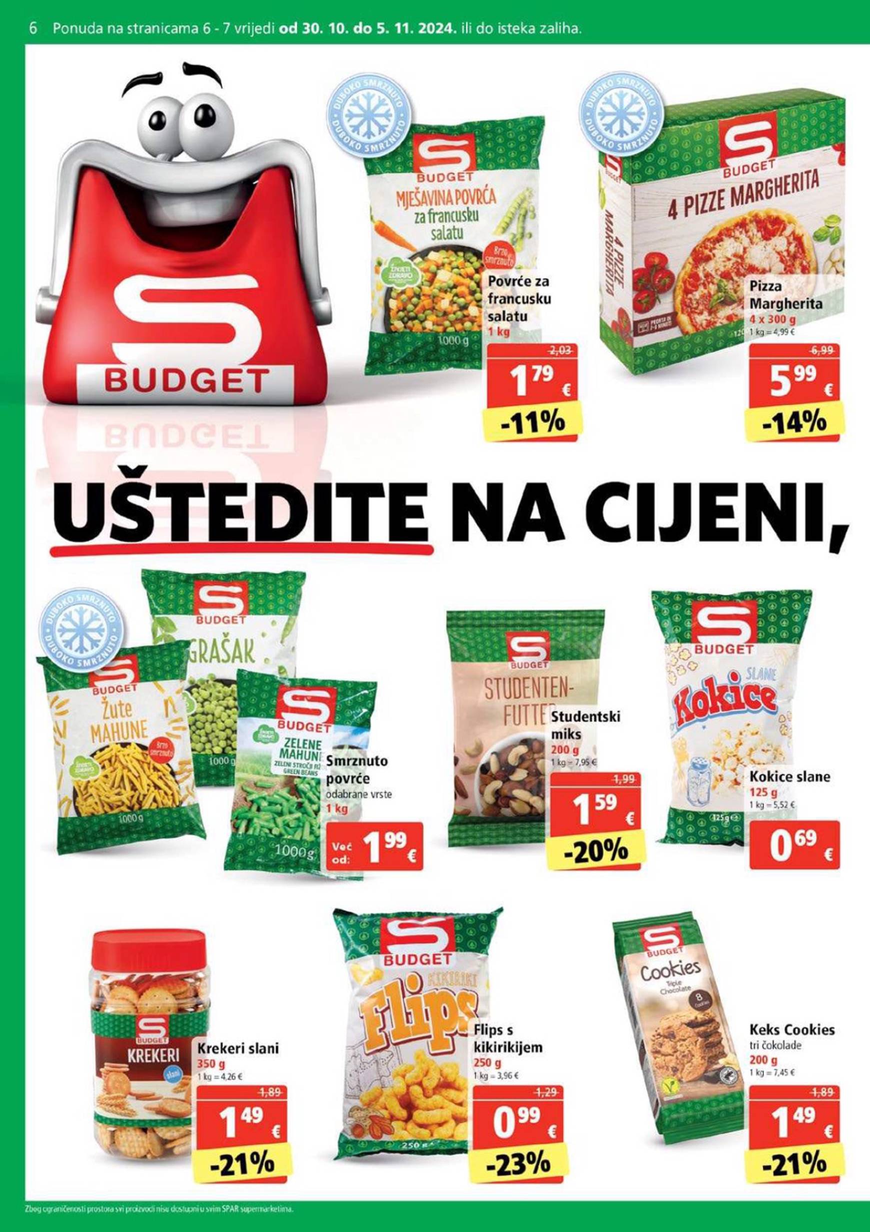 spar - SPAR katalog vrijedi od 30.10. do 05.11. - page: 6