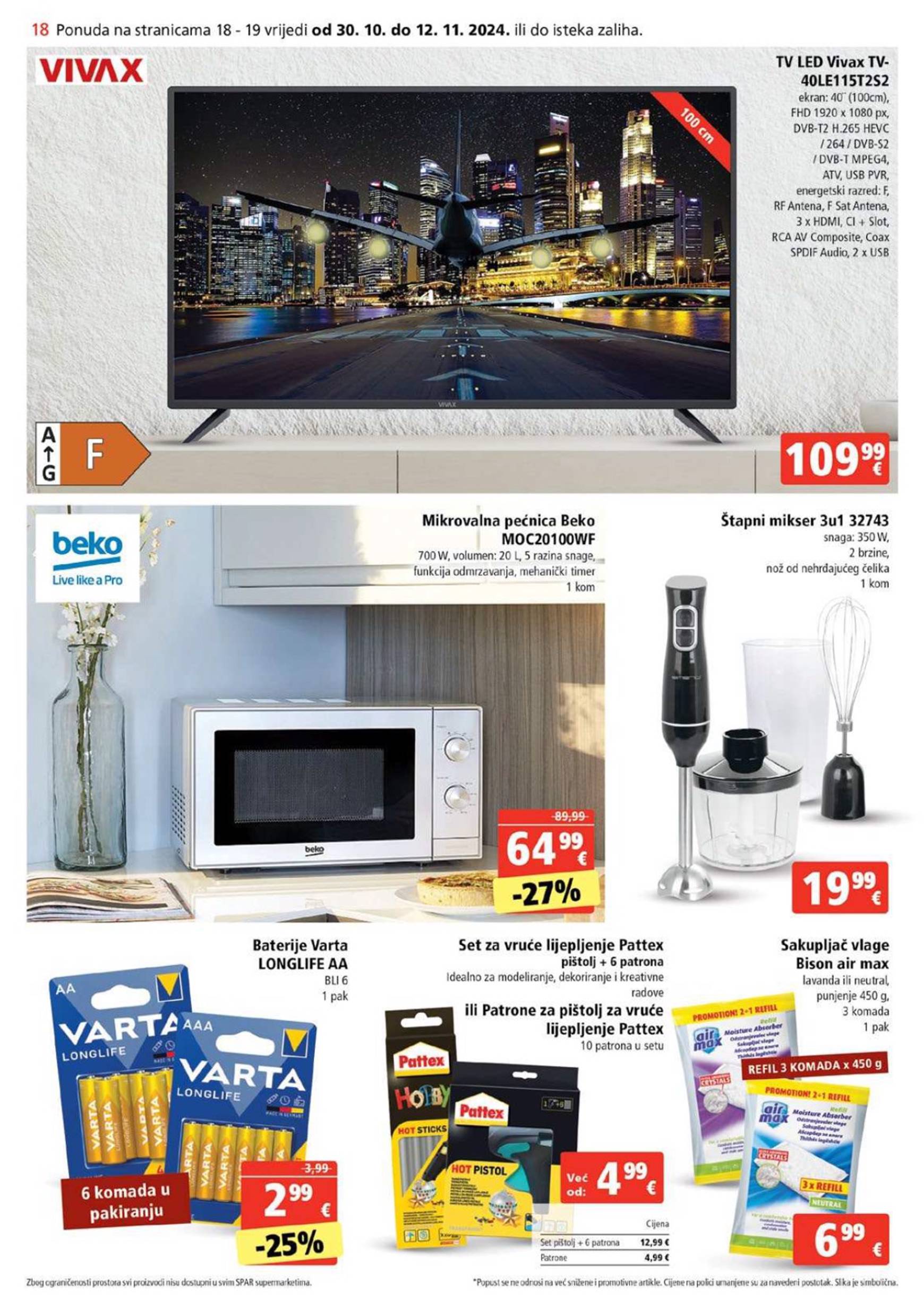 spar - SPAR katalog vrijedi od 30.10. do 05.11. - page: 18