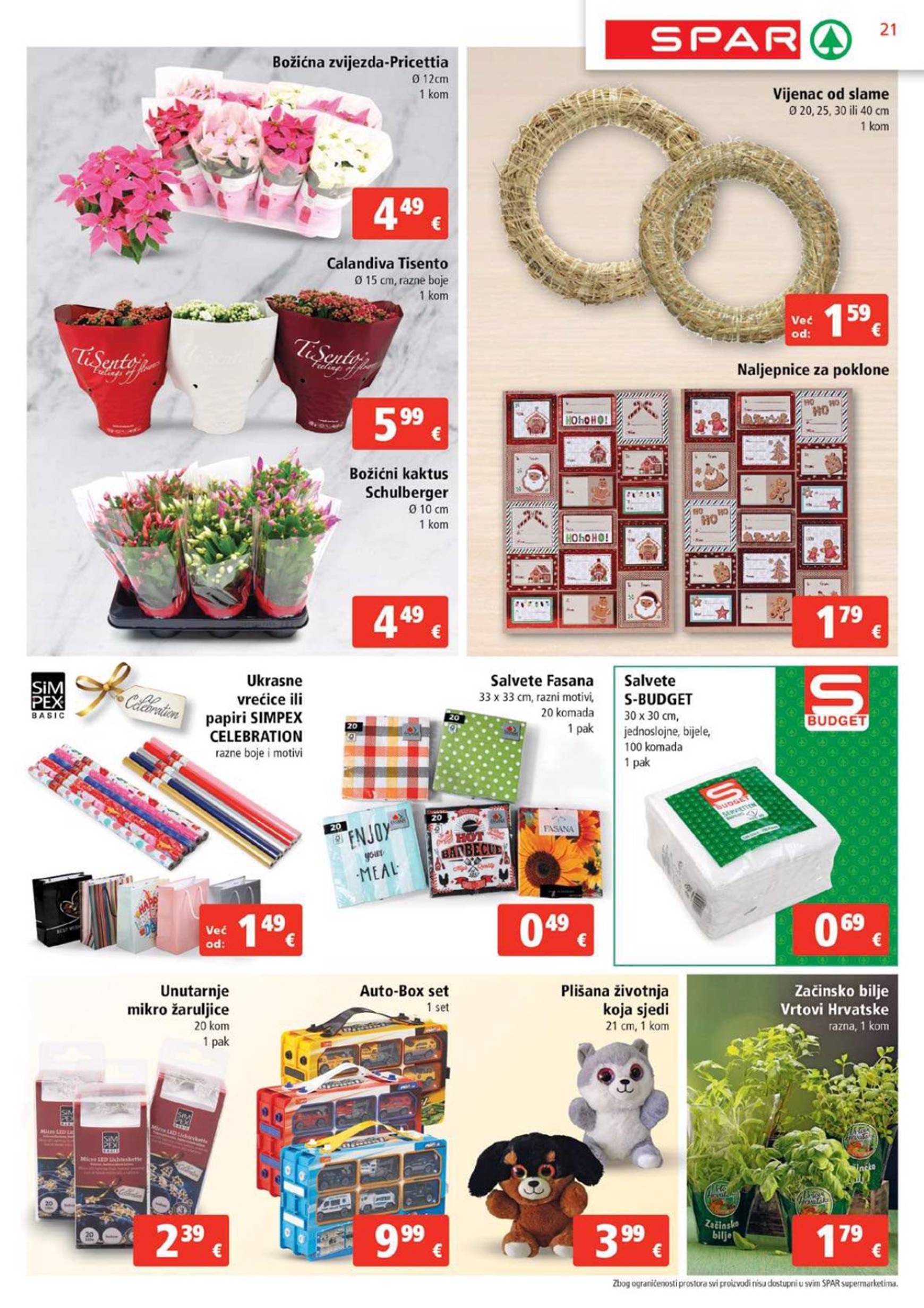 spar - SPAR katalog vrijedi od 30.10. do 05.11. - page: 21