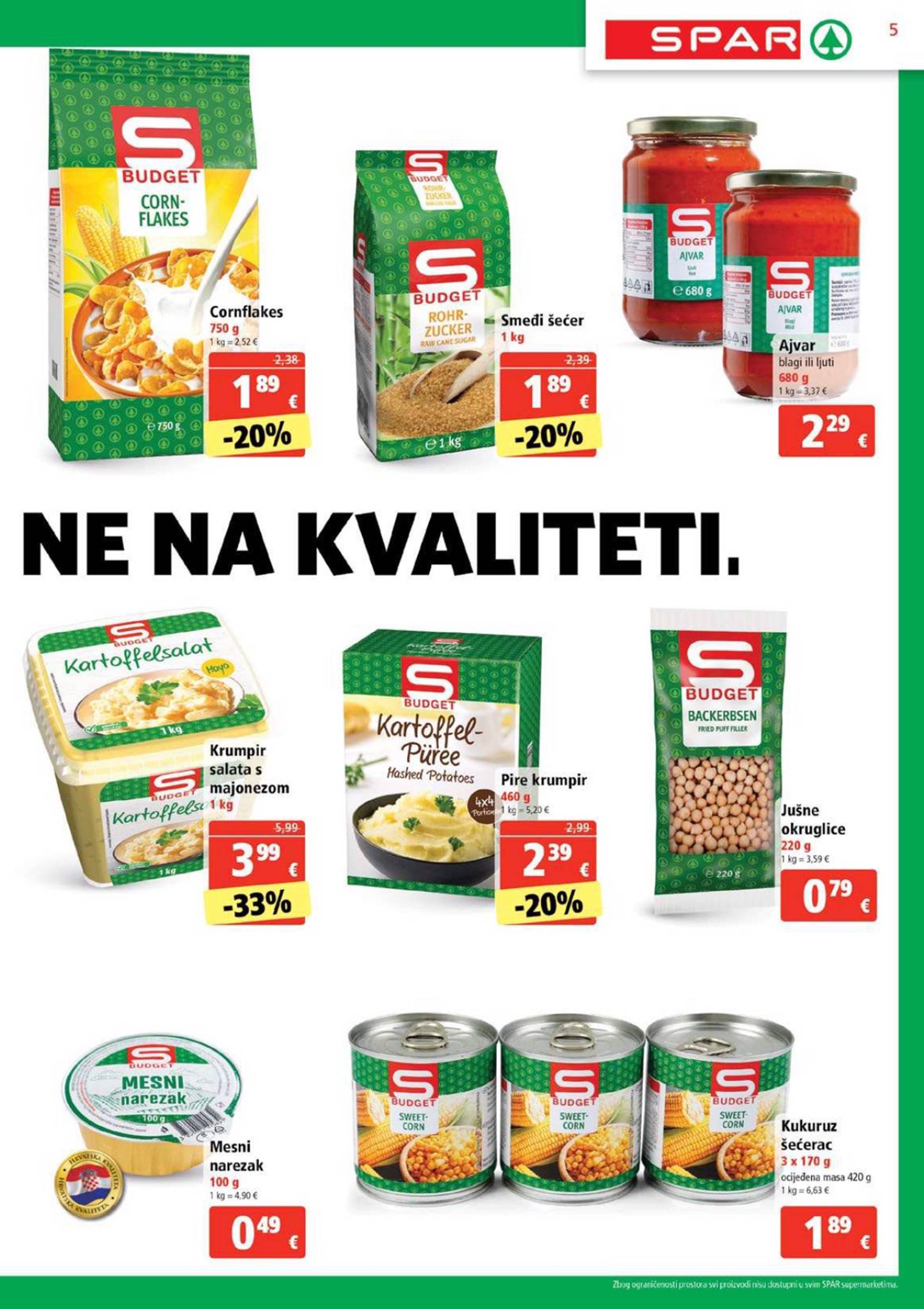 spar - SPAR katalog vrijedi od 30.10. do 05.11. - page: 5