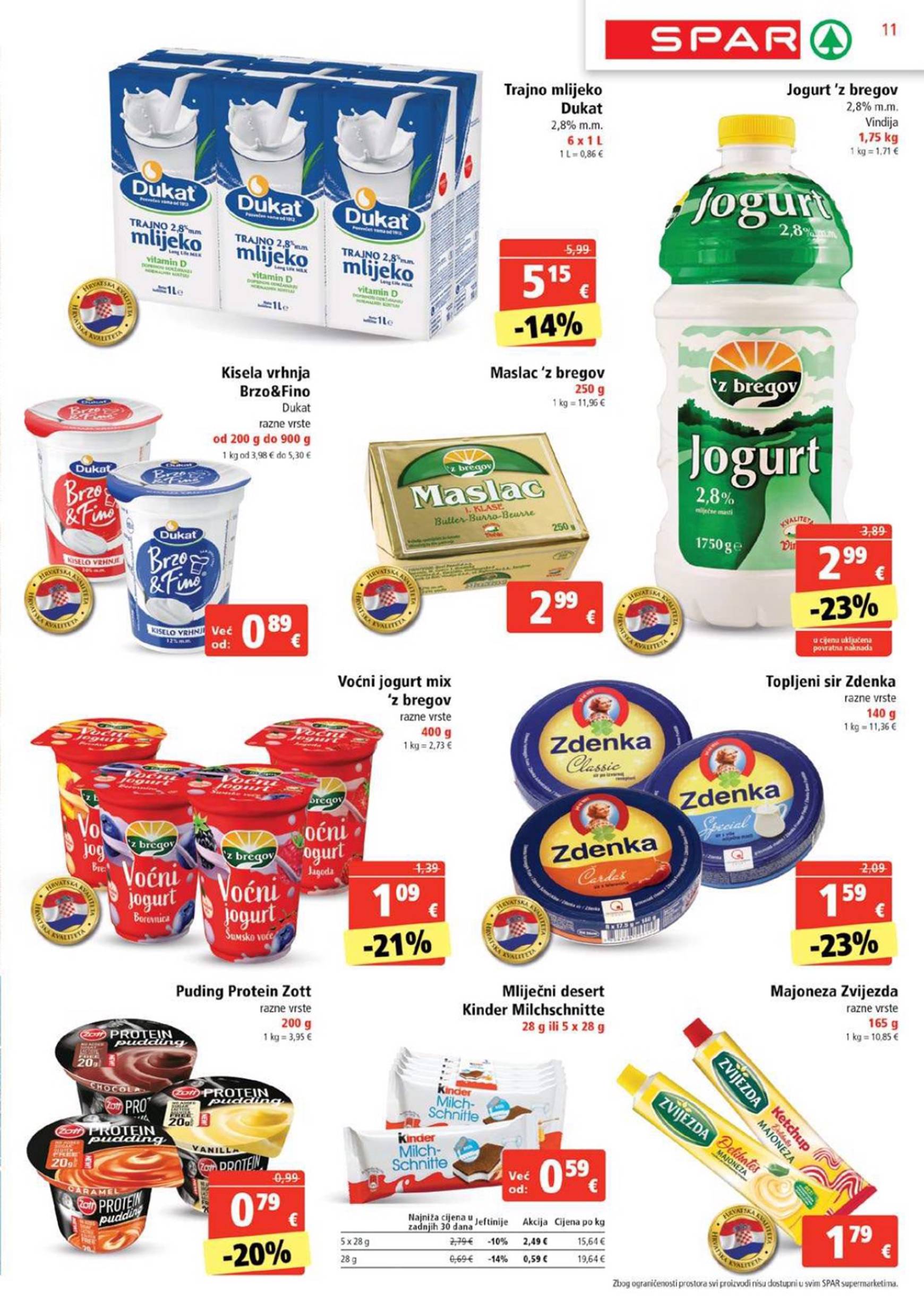 spar - SPAR katalog vrijedi od 30.10. do 05.11. - page: 11